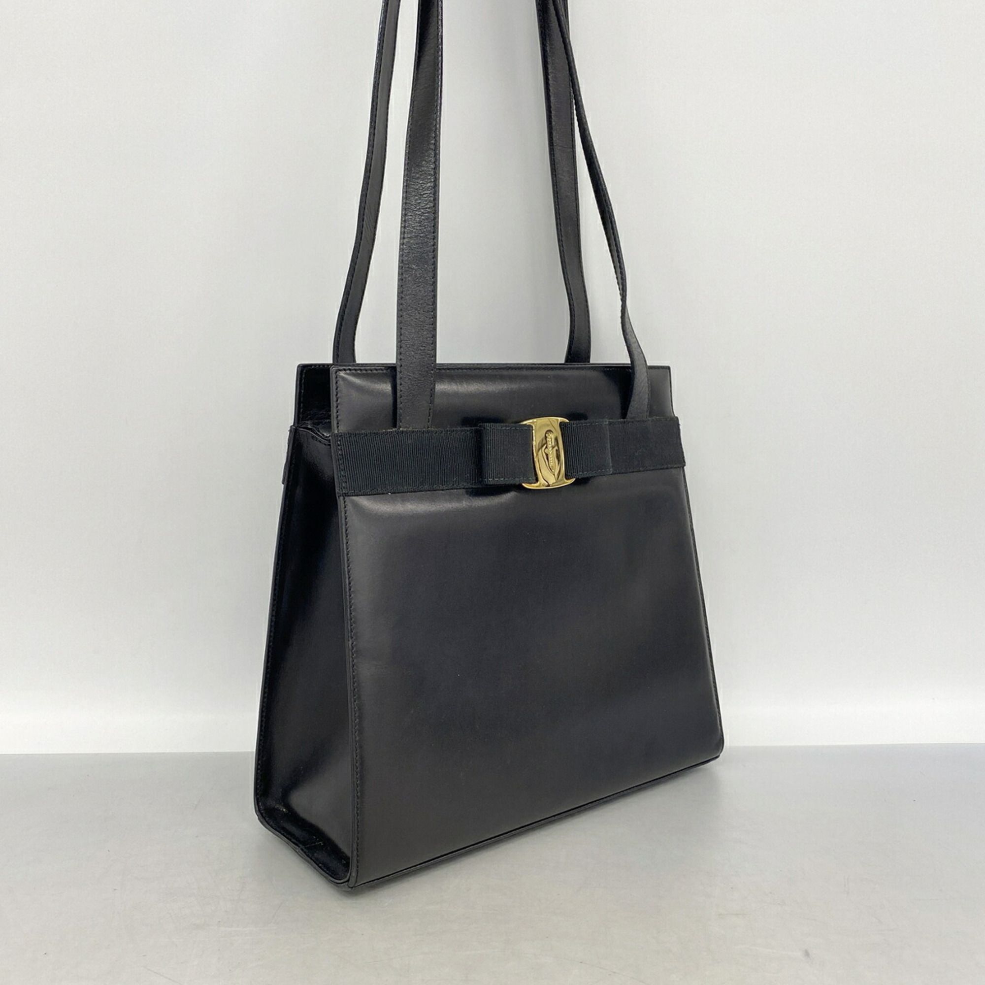 Leather Shoulder Bag (Pre-Owned) - Salvatore Ferragamo - Modalova