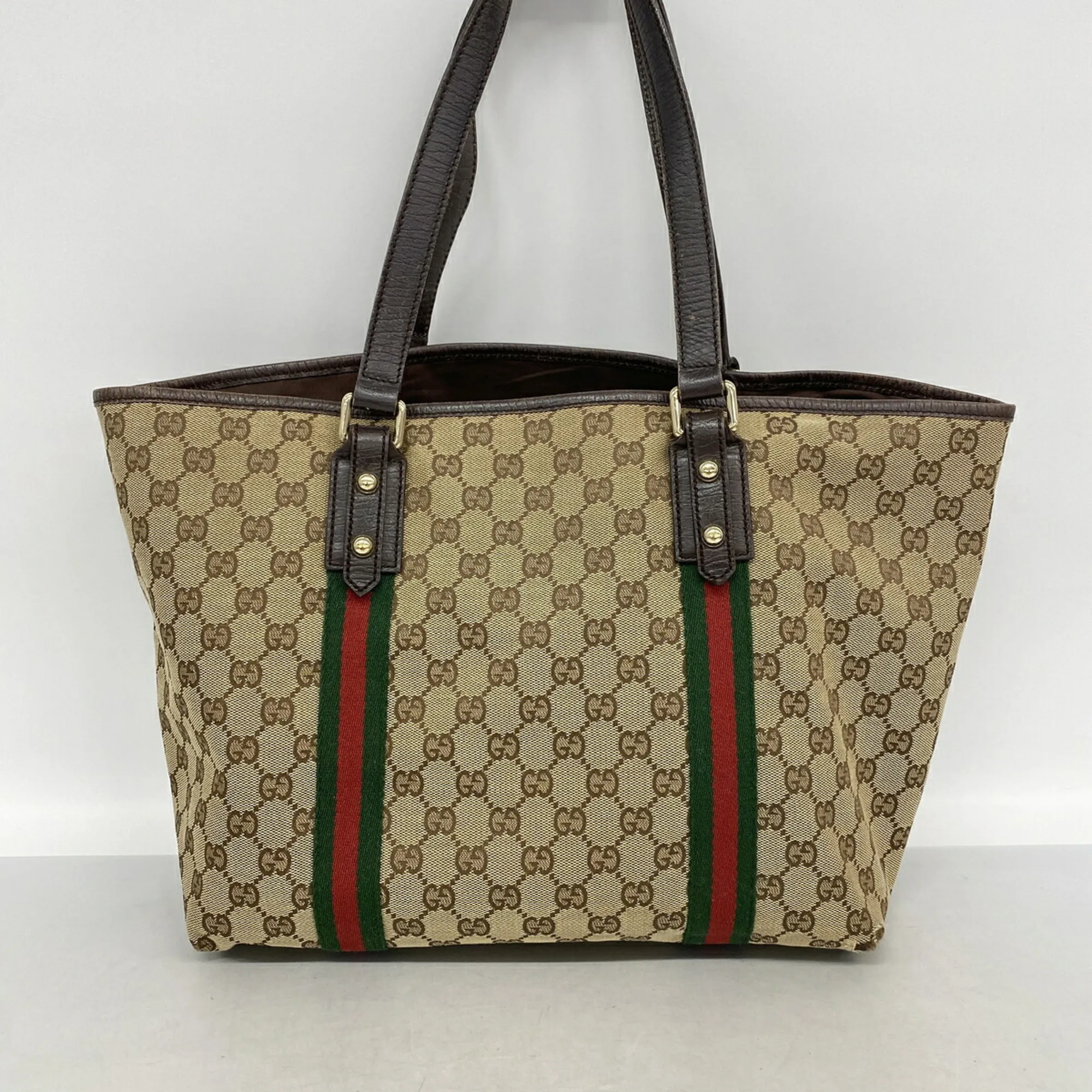 Canvas Tote Bag (Pre-Owned) - Gucci - Modalova