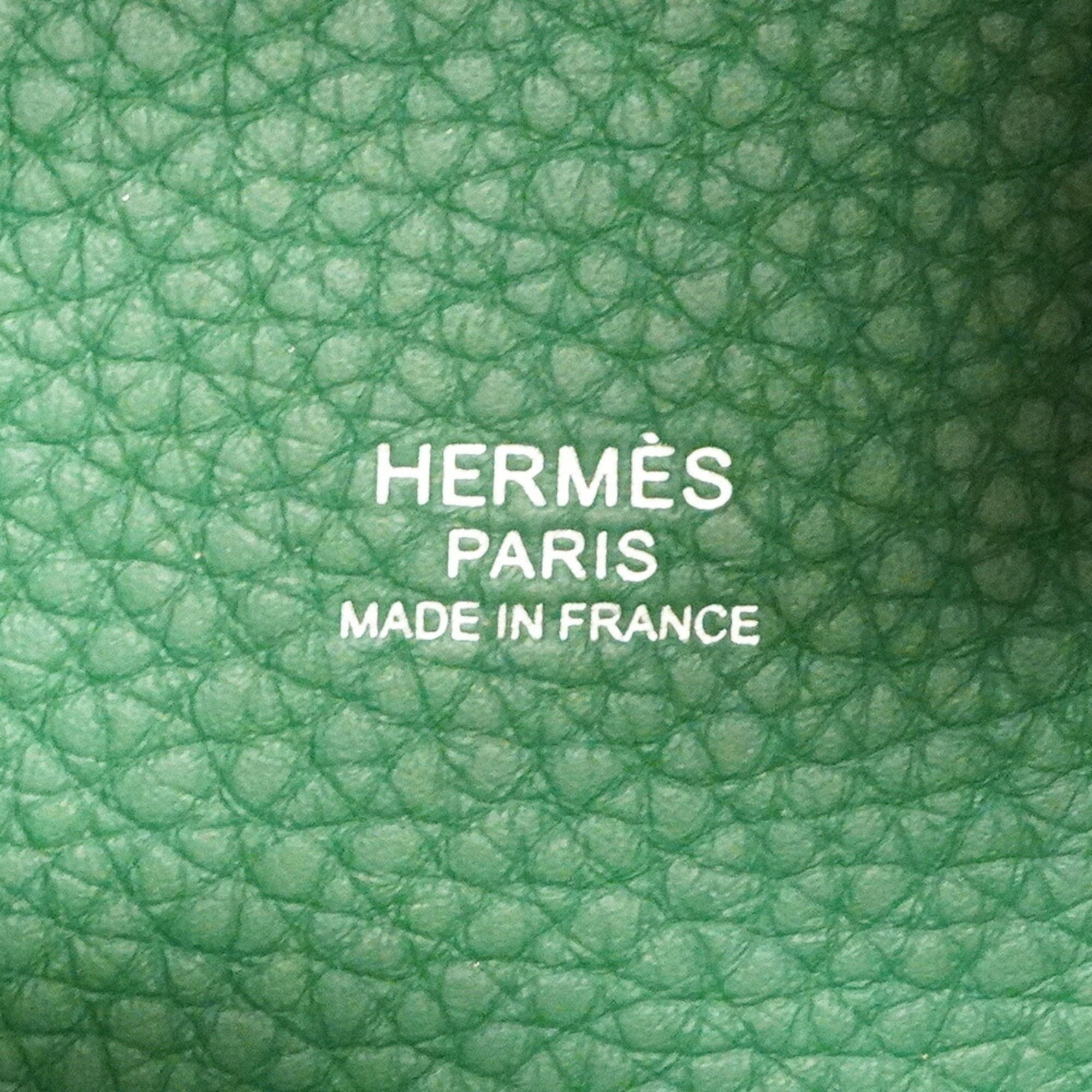 Taurillon Clemence Leather Handbag (Pre-Owned) - Hermes - Modalova