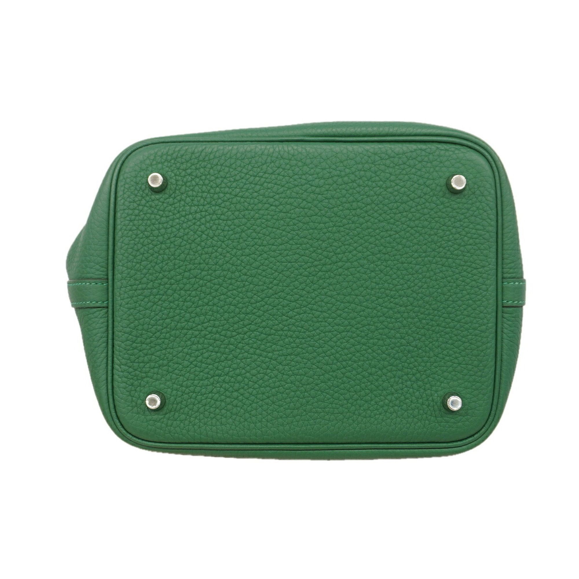 Taurillon Clemence Leather Handbag (Pre-Owned) - Hermes - Modalova
