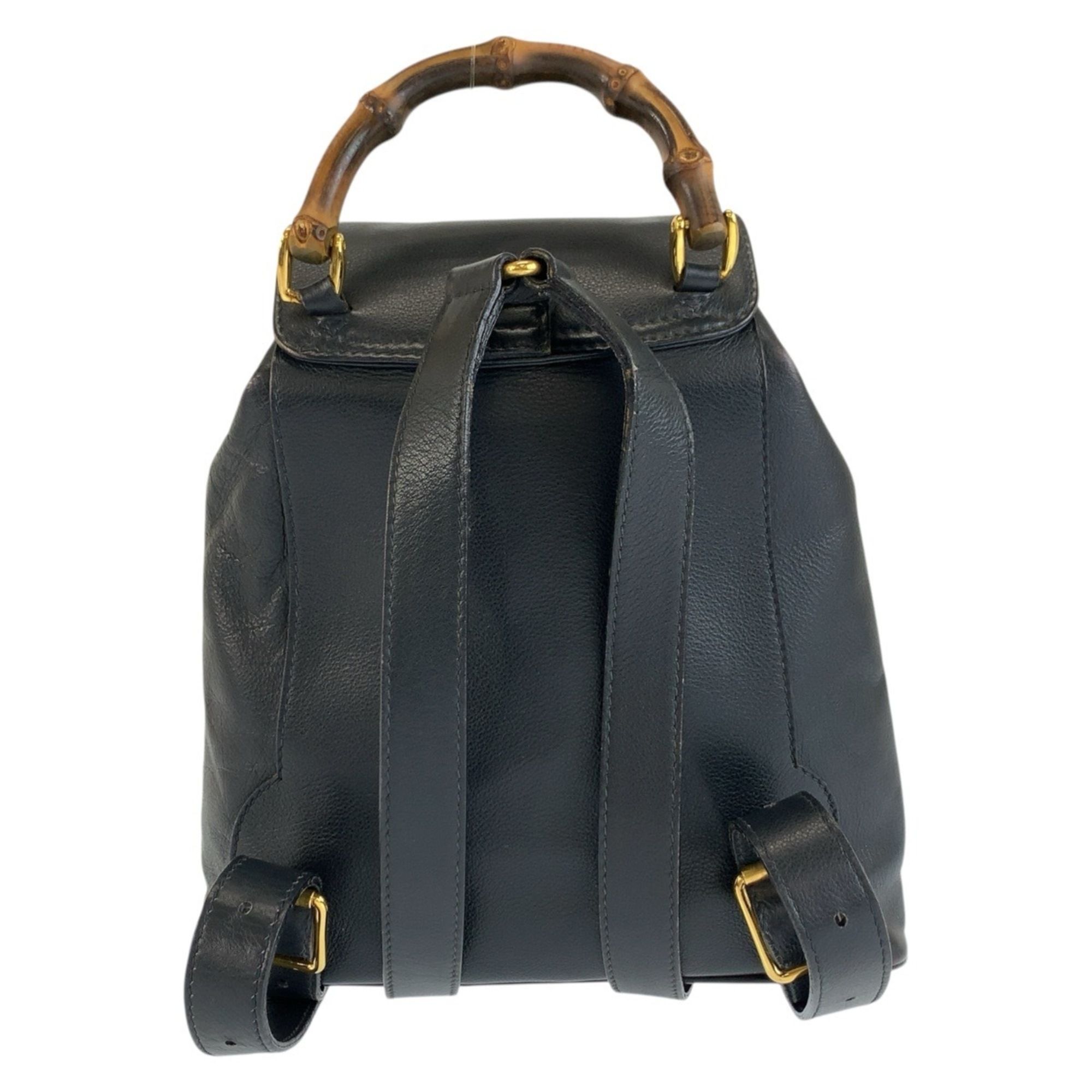 Leather Backpack (Pre-Owned) - Gucci - Modalova