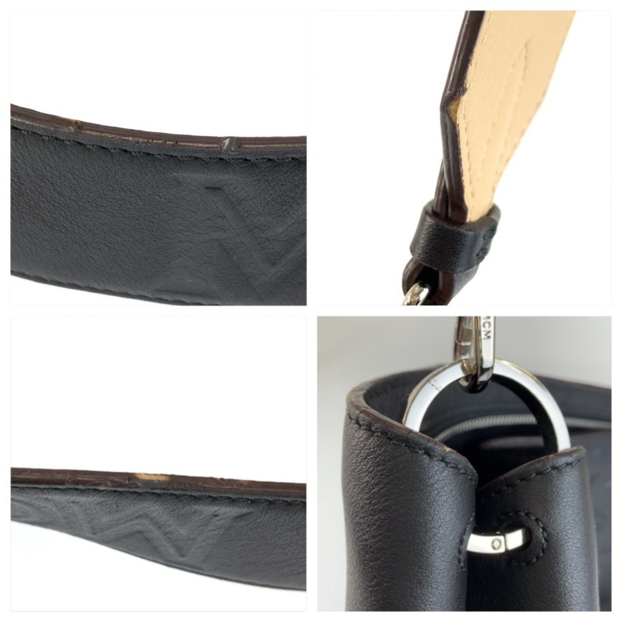 Leather Handbag Shoulder Bag (Pre-Owned) - MCM - Modalova