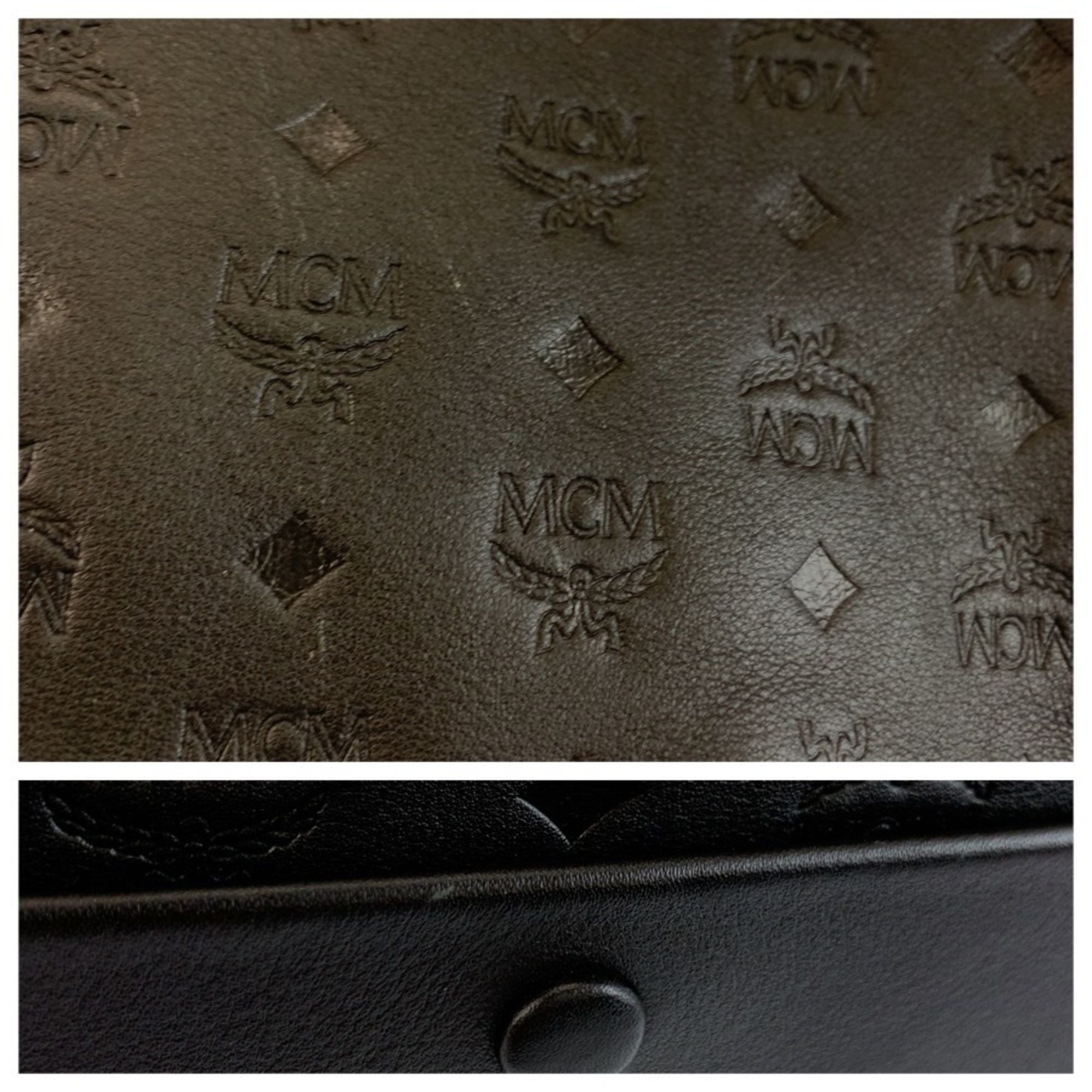 Leather Handbag Shoulder Bag (Pre-Owned) - MCM - Modalova