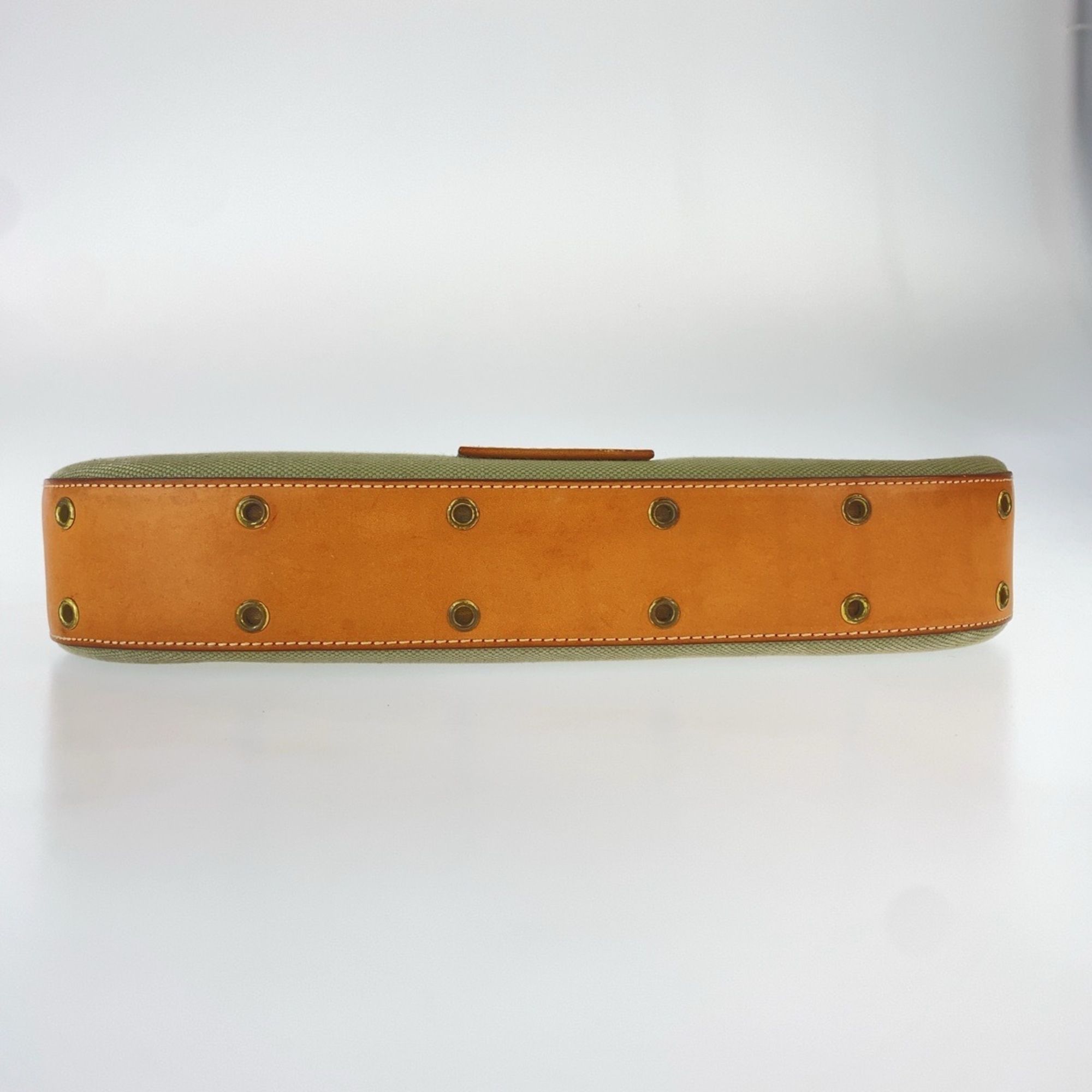 Canvas Leather Shoulder Bag (Pre-Owned) - Christian Dior - Modalova