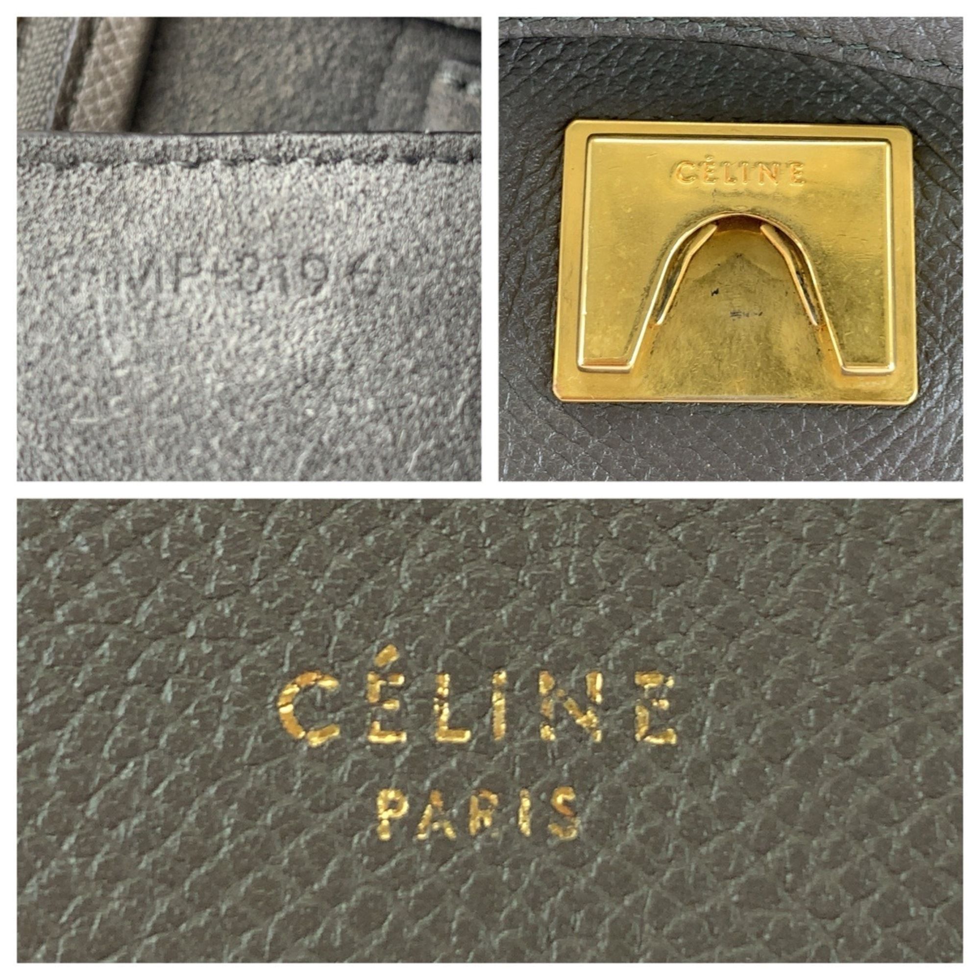 Leather Handbag Shoulder Bag (Pre-Owned) - Celine - Modalova