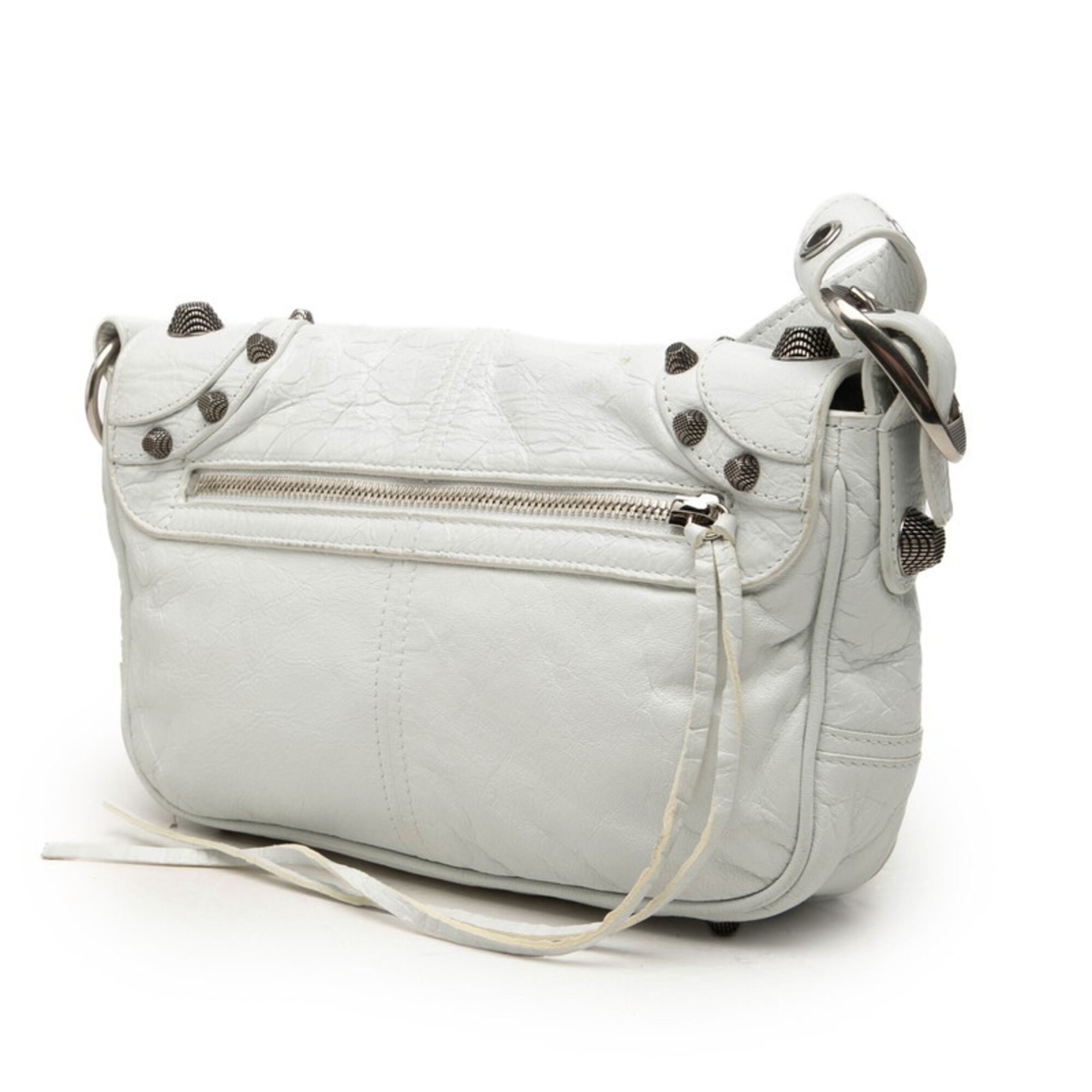 Leather Shoulder Bag (Pre-Owned) - Balenciaga - Modalova