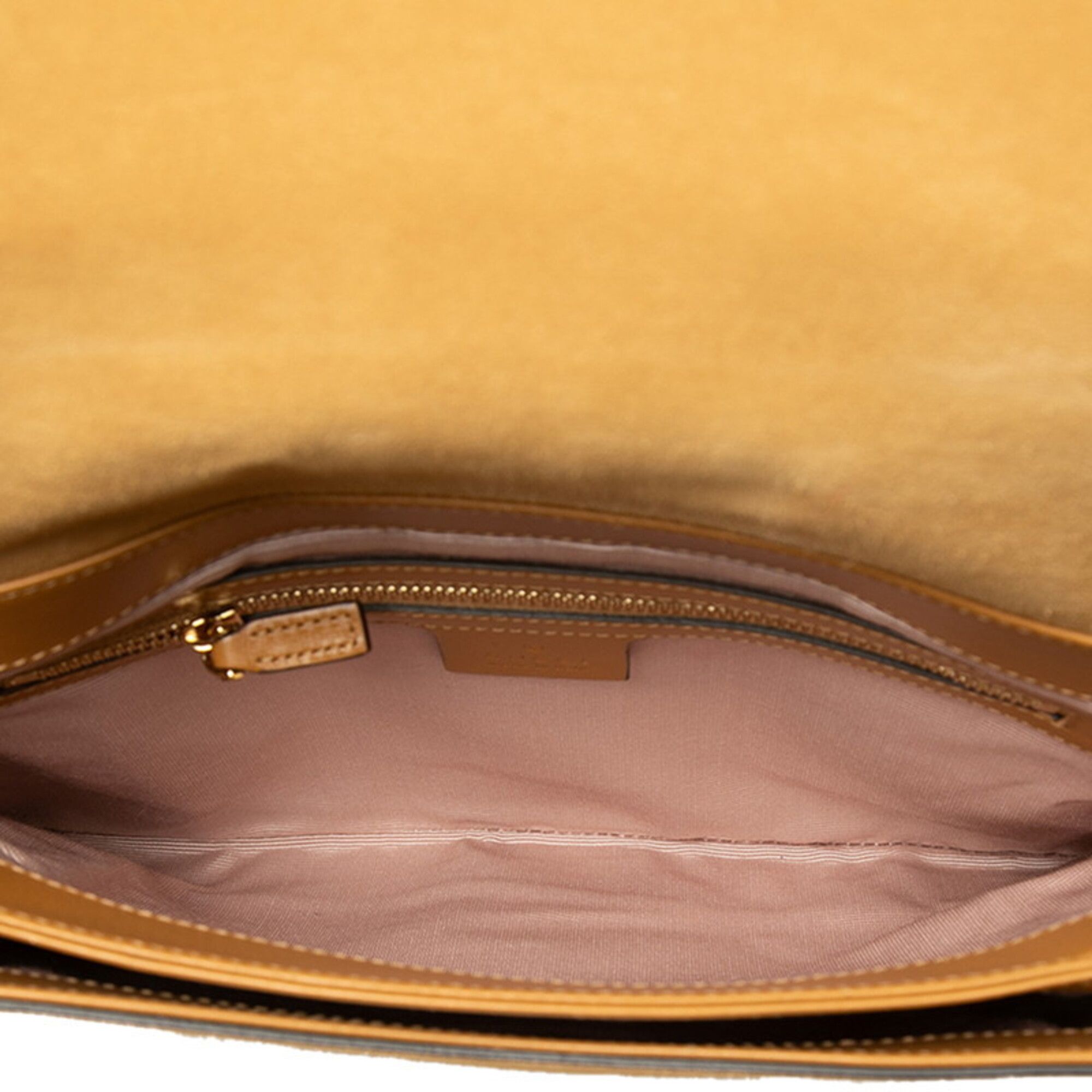 Suede Shoulder Bag (Pre-Owned) - Gucci - Modalova
