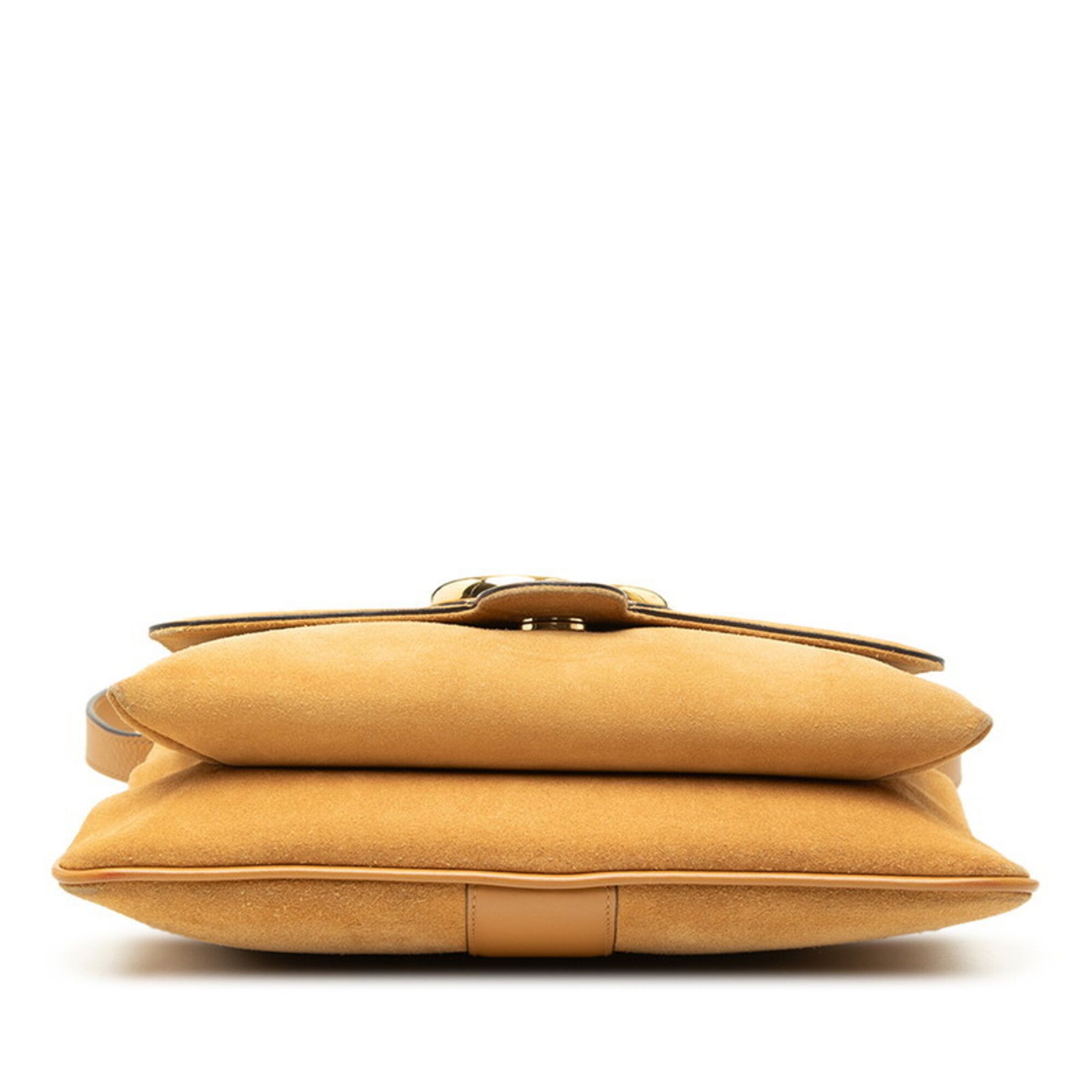 Suede Shoulder Bag (Pre-Owned) - Gucci - Modalova