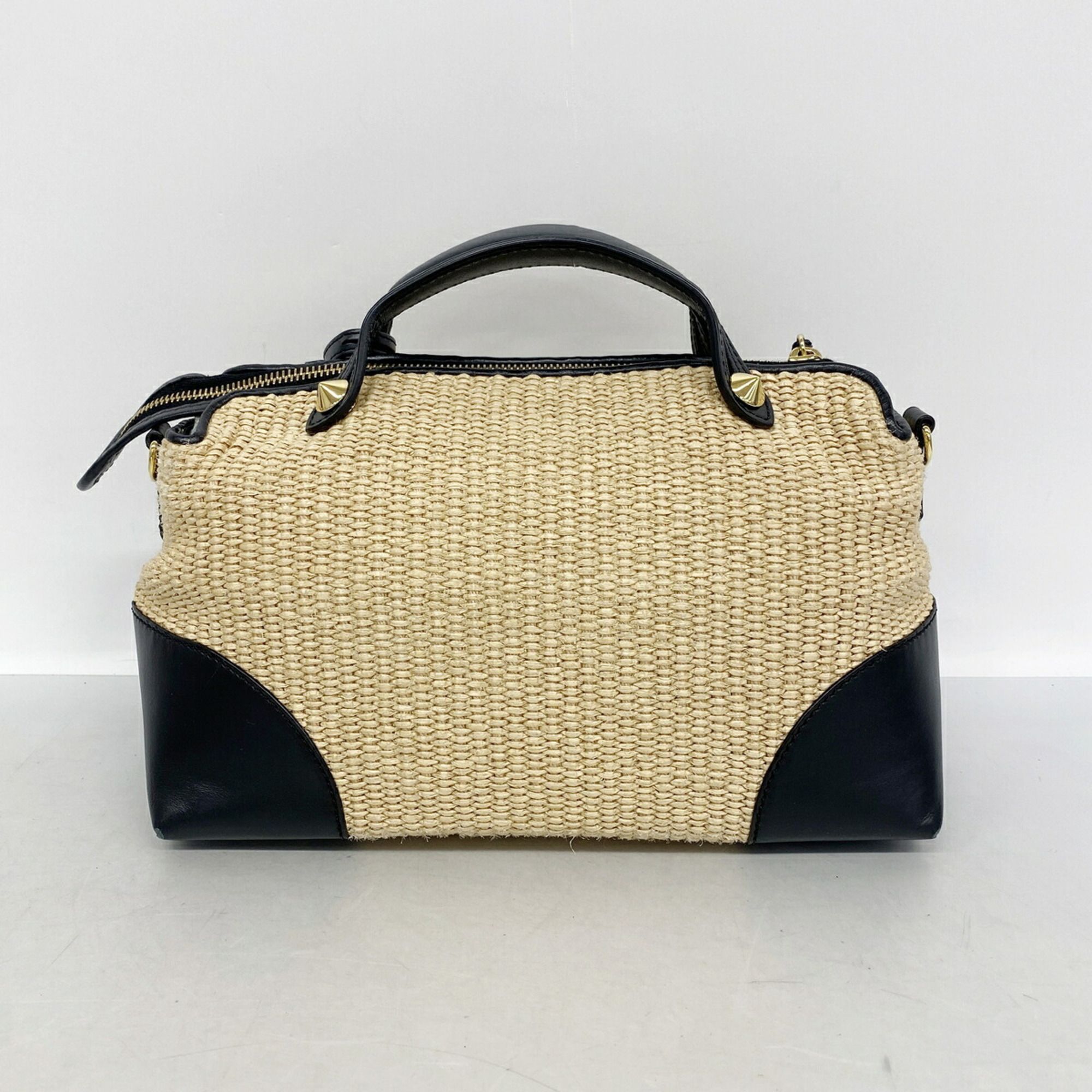 Raffia Handbag (Pre-Owned) - Fendi - Modalova