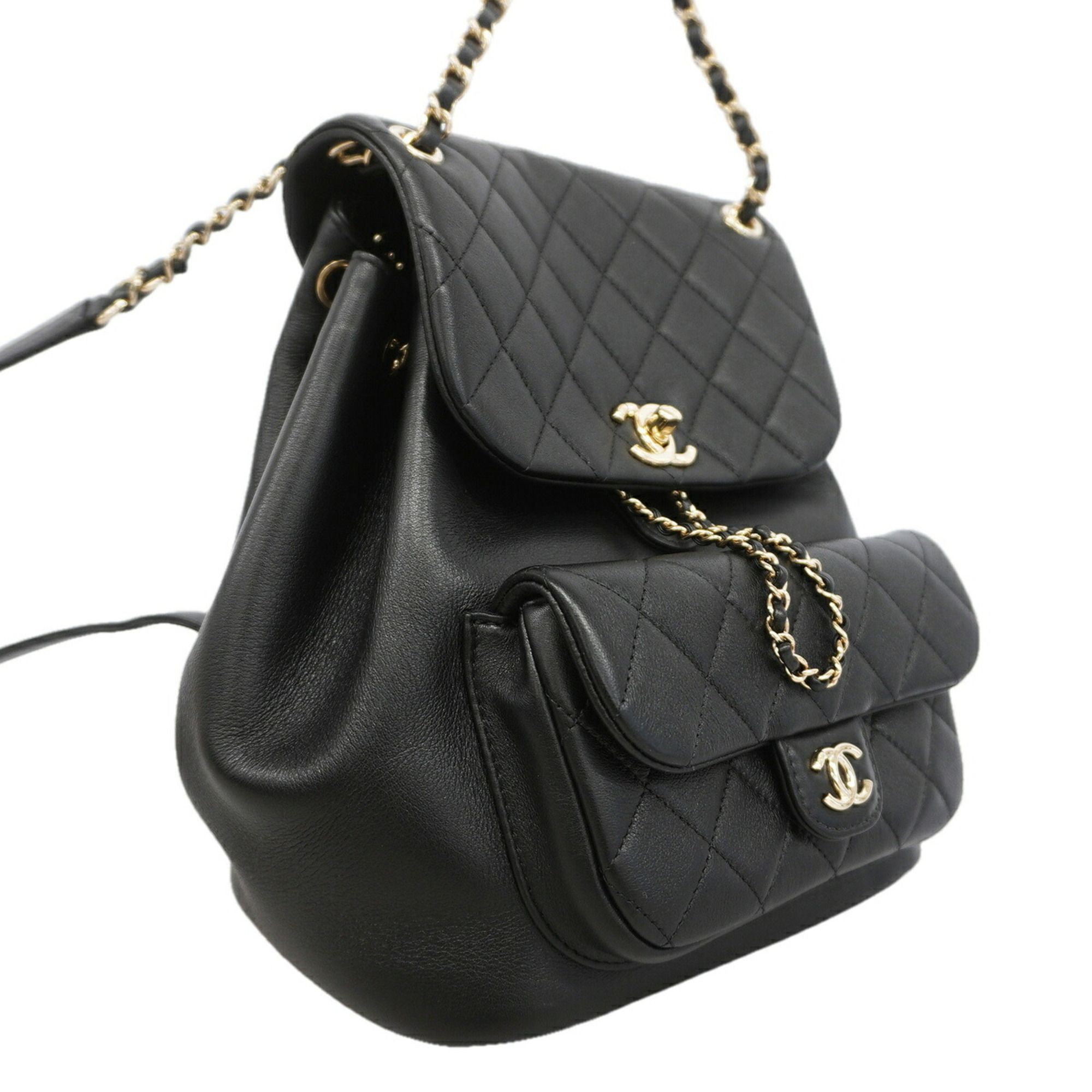 Leather Backpack (Pre-Owned) - Chanel - Modalova