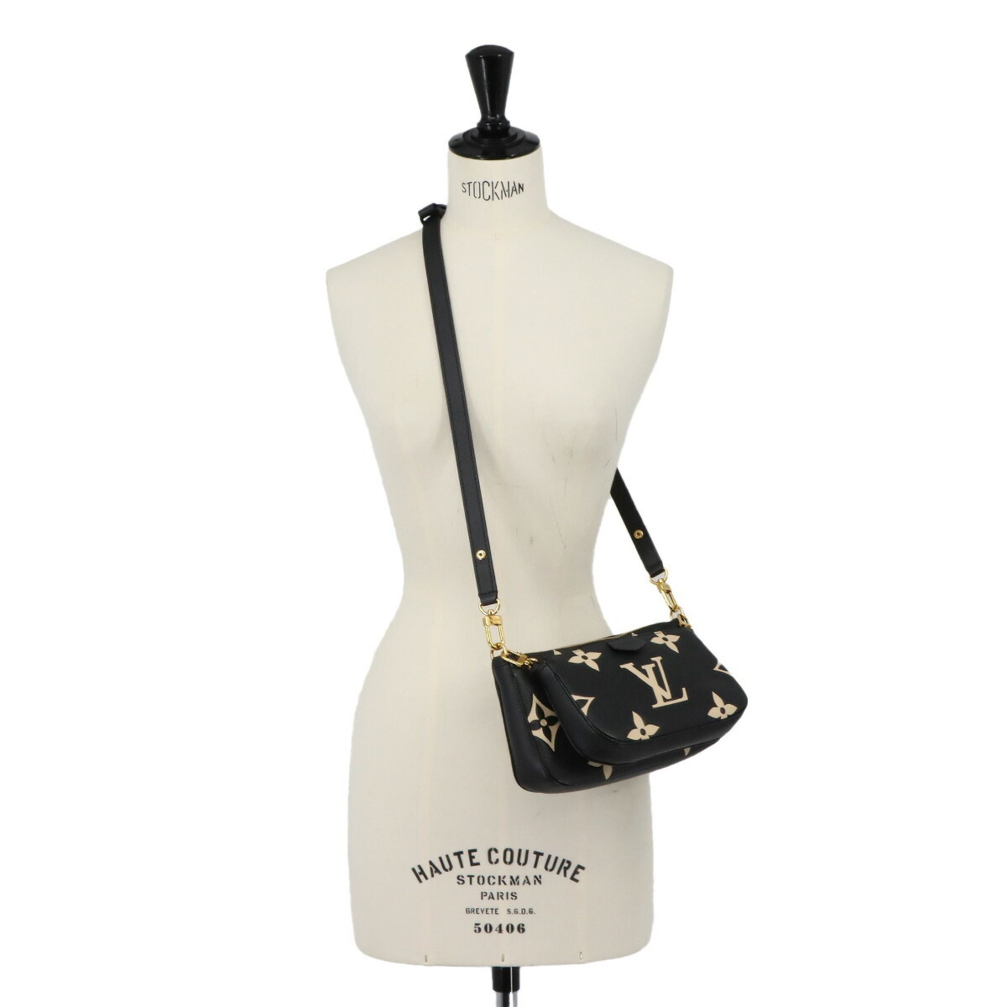 Monogram Empreinte Leather Handbag Pochette Shoulder Bag (Pre-Owned) - Louis Vuitton - Modalova