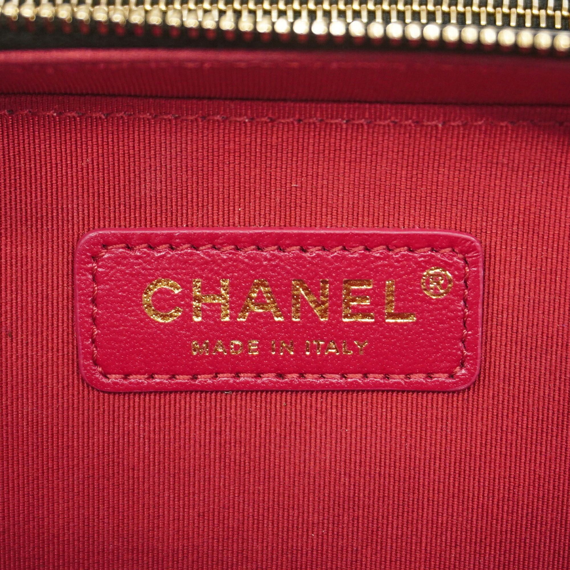 Leather Vanity Bag (Pre-Owned) - Chanel - Modalova