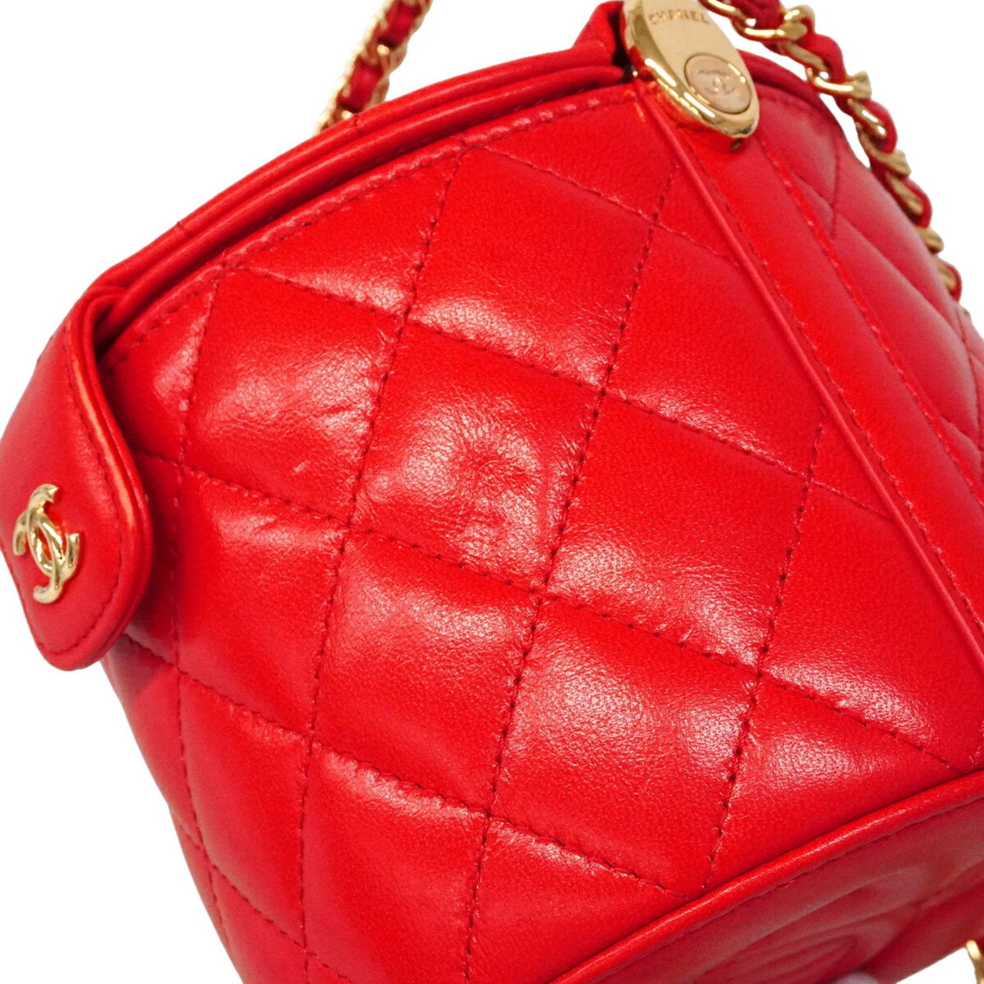 Leather Vanity Bag (Pre-Owned) - Chanel - Modalova