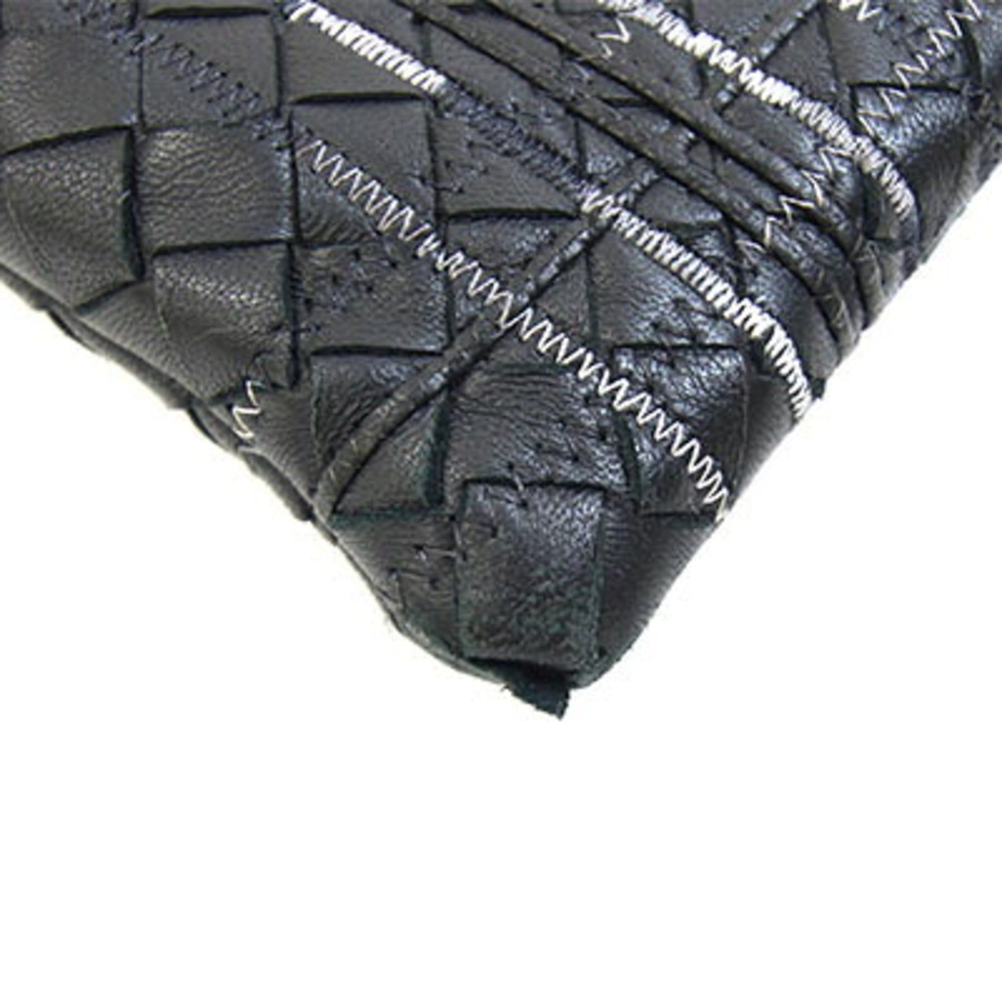 Leather Clutch Bag Document Case (Pre-Owned) - Bottega Veneta - Modalova
