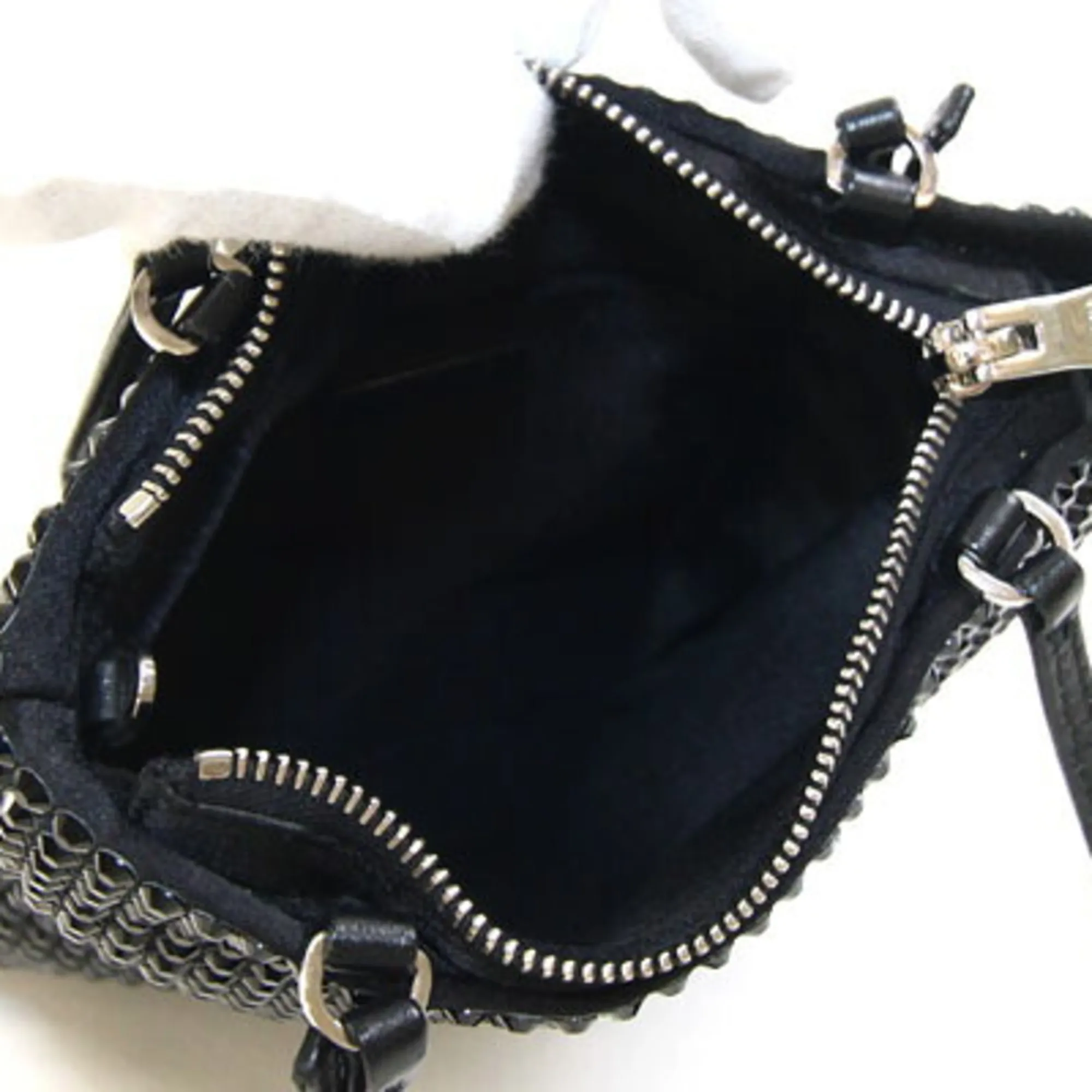 Satin Leather Handbag Shoulder Bag (Pre-Owned) - Prada - Modalova