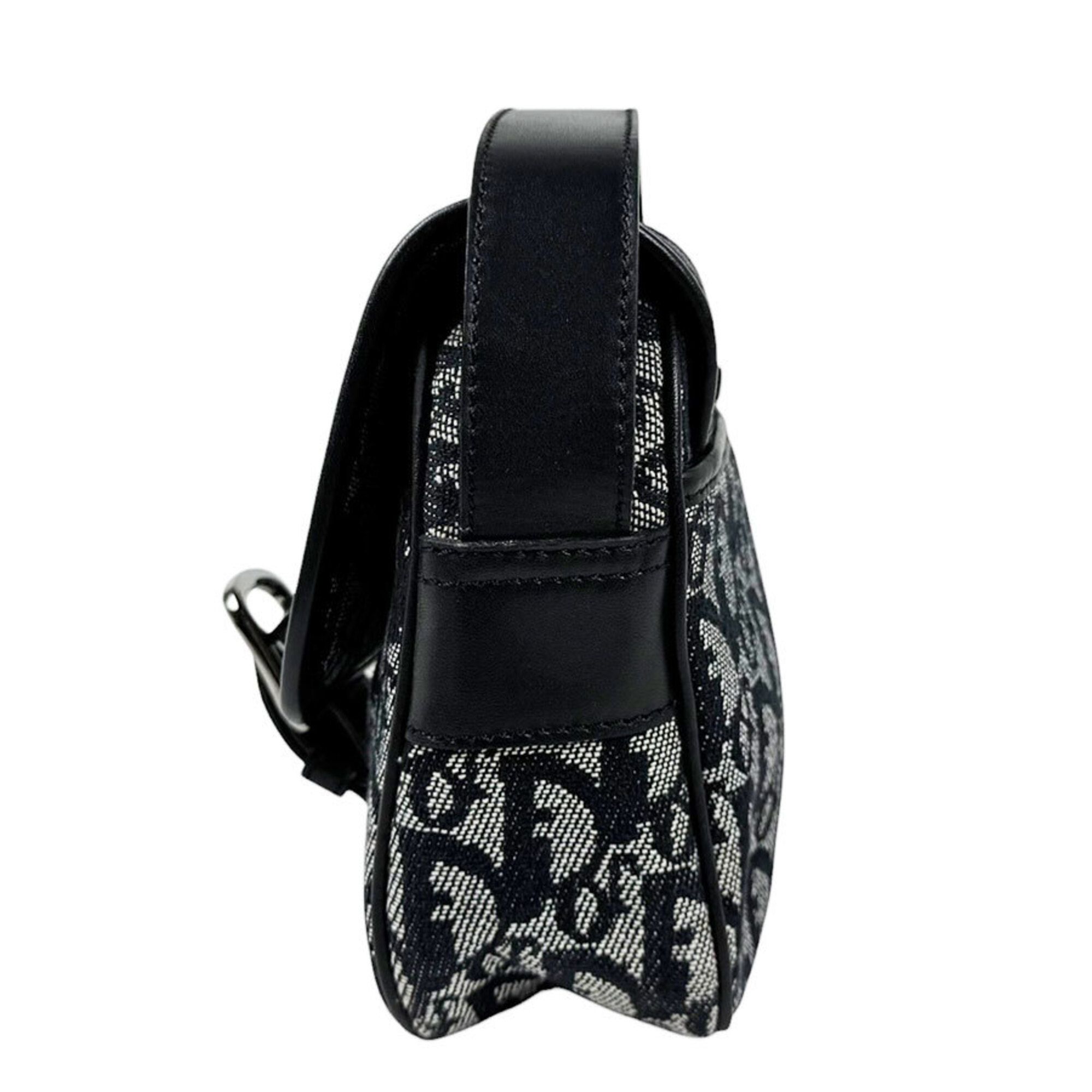 Canvas Leather Shoulder Bag (Pre-Owned) - Christian Dior - Modalova