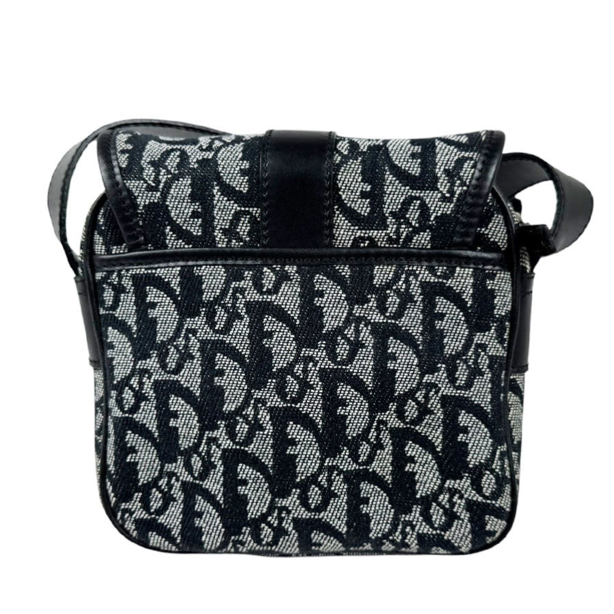 Canvas Leather Shoulder Bag (Pre-Owned) - Christian Dior - Modalova