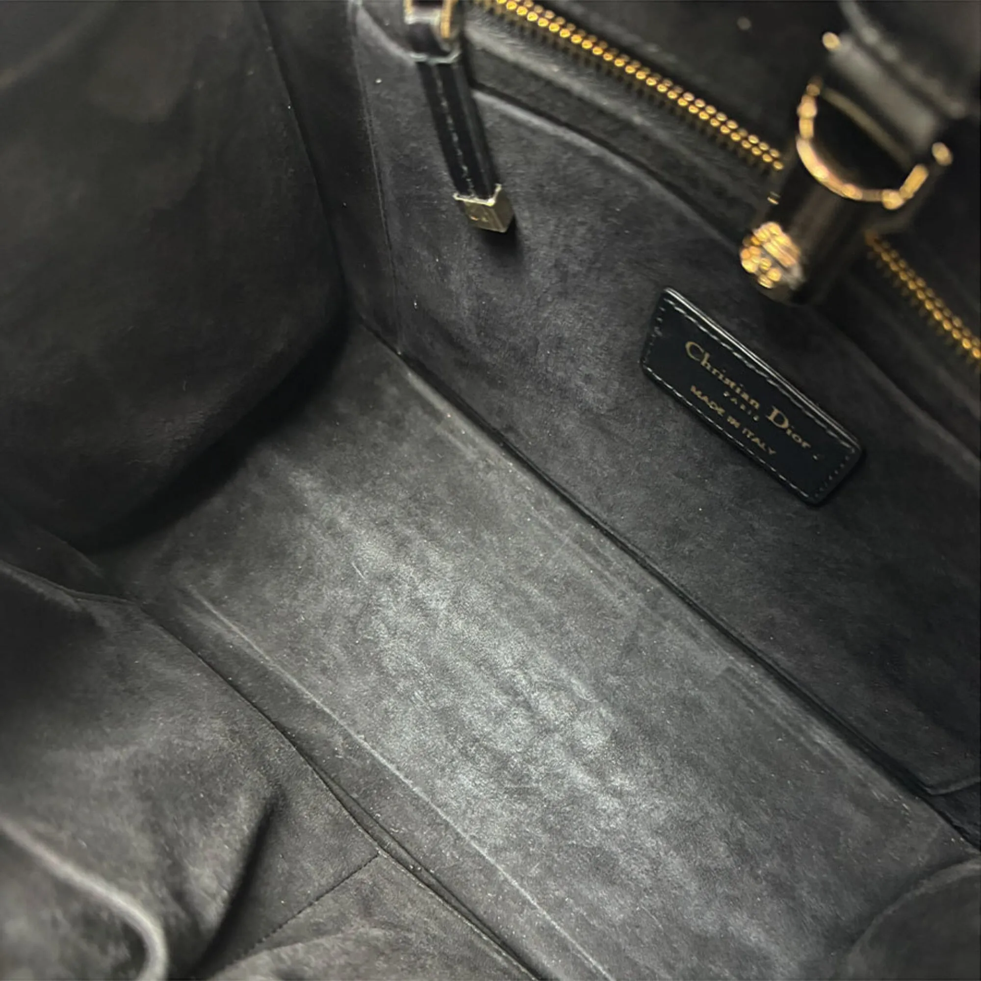 Leather Handbag (Pre-Owned) - Christian Dior - Modalova