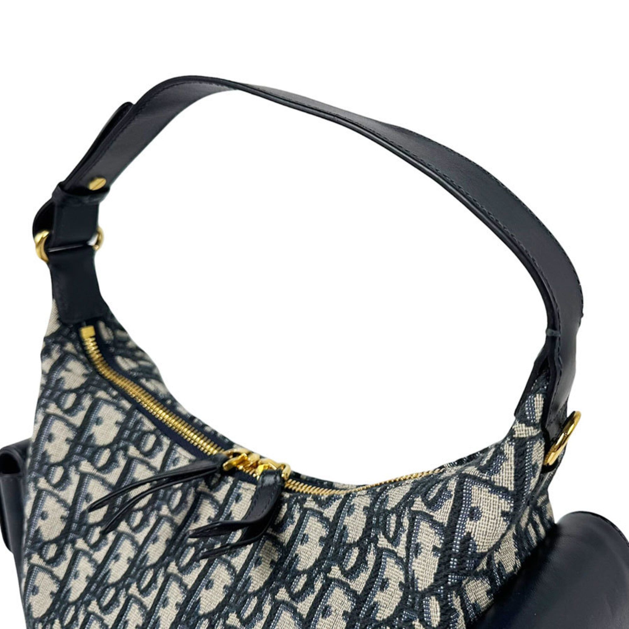 Canvas Leather Handbag Shoulder Bag (Pre-Owned) - Christian Dior - Modalova