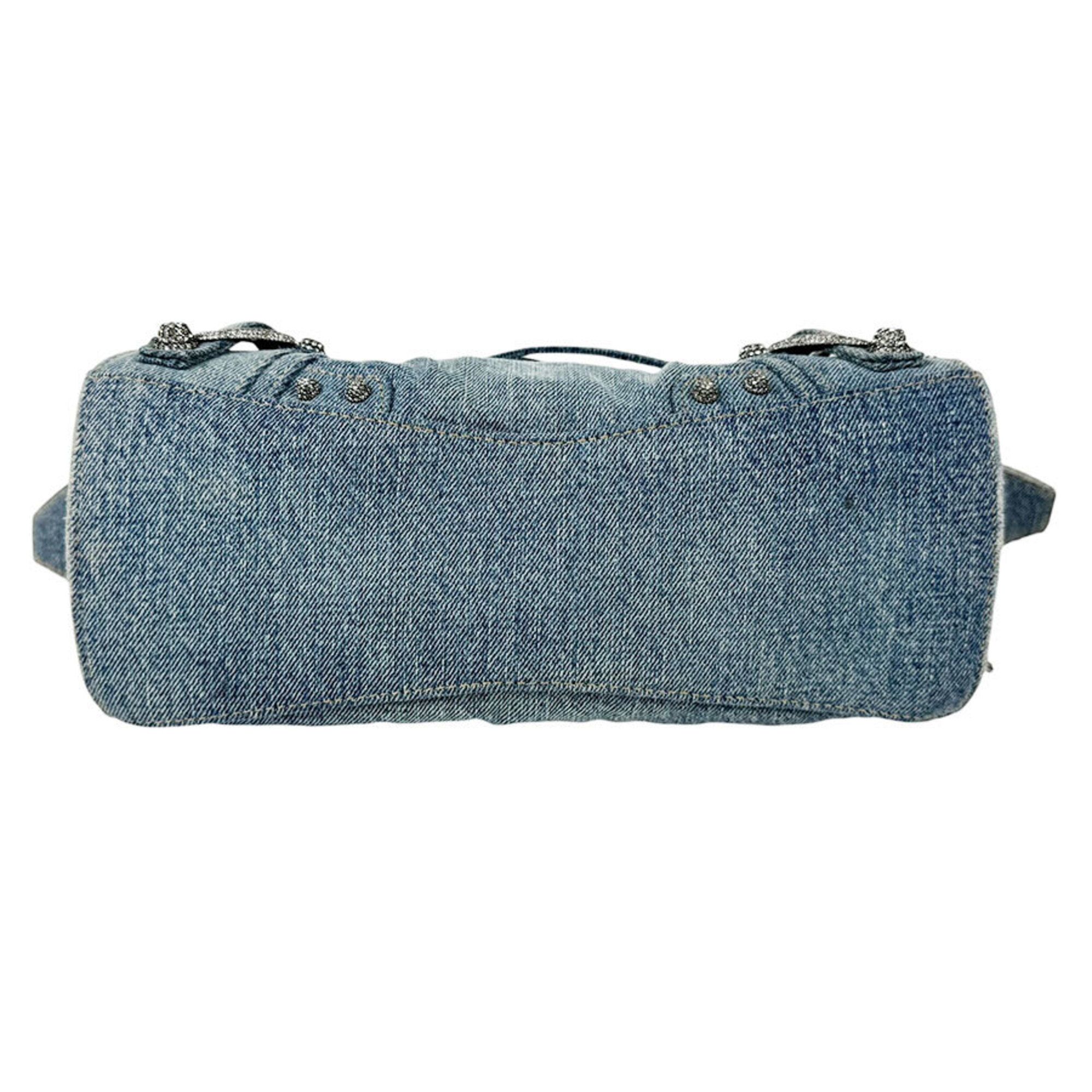 Denim Handbag Shoulder Bag (Pre-Owned) - Balenciaga - Modalova