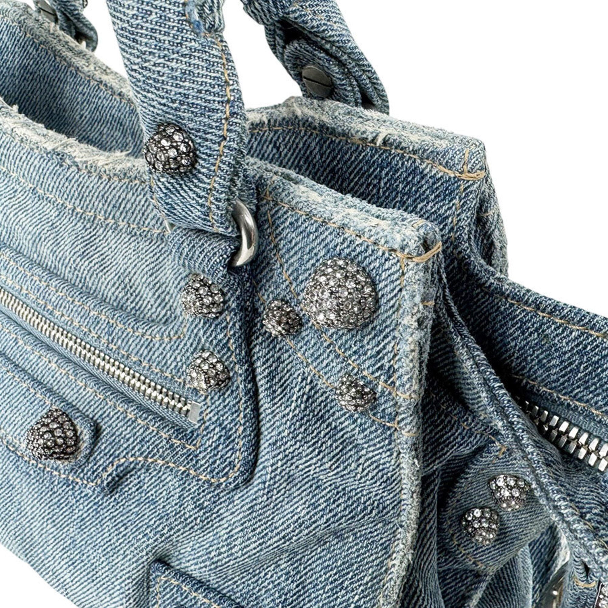 Denim Handbag Shoulder Bag (Pre-Owned) - Balenciaga - Modalova