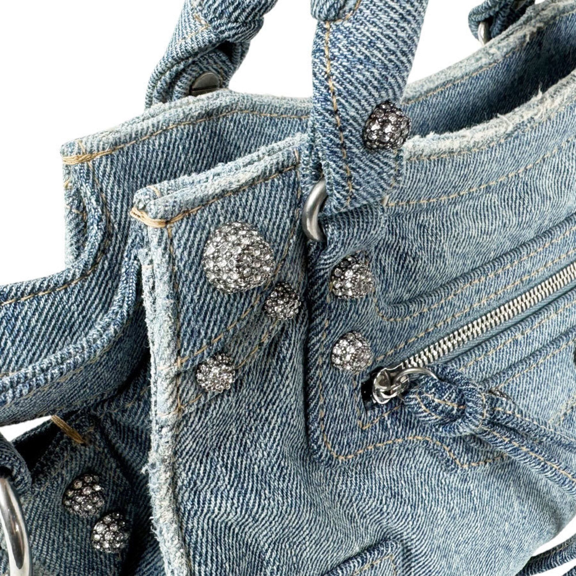 Denim Handbag Shoulder Bag (Pre-Owned) - Balenciaga - Modalova