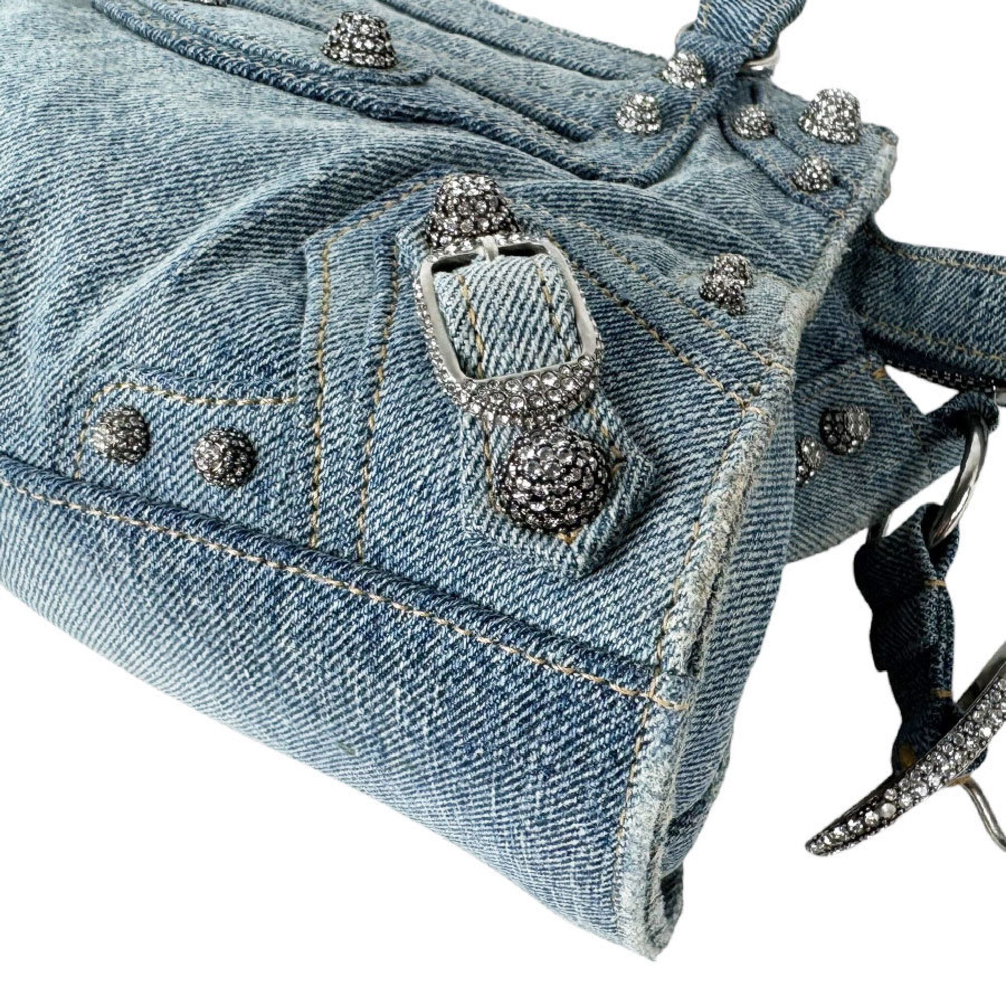 Denim Handbag Shoulder Bag (Pre-Owned) - Balenciaga - Modalova