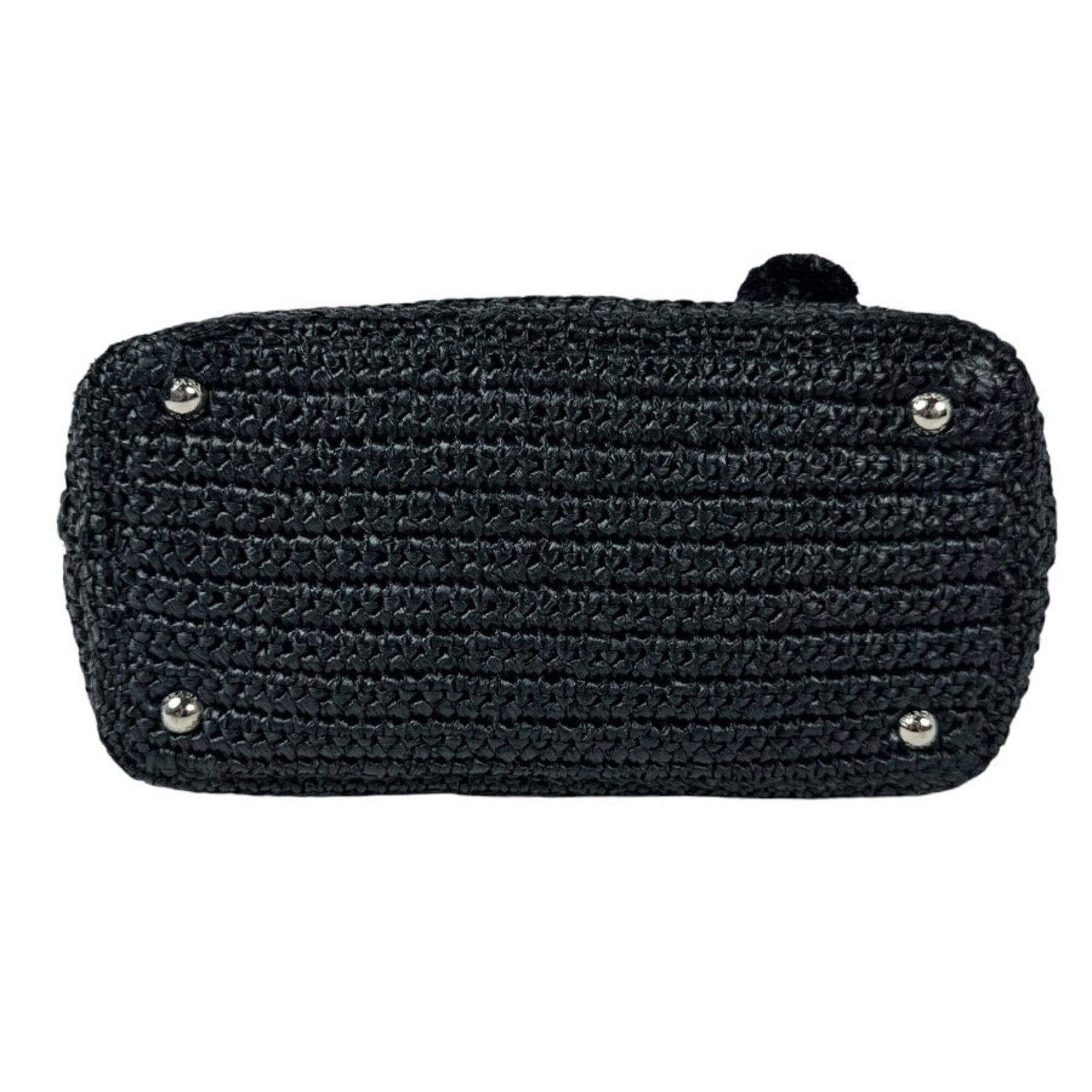Raffia Handbag Shoulder Bag (Pre-Owned) - Prada - Modalova