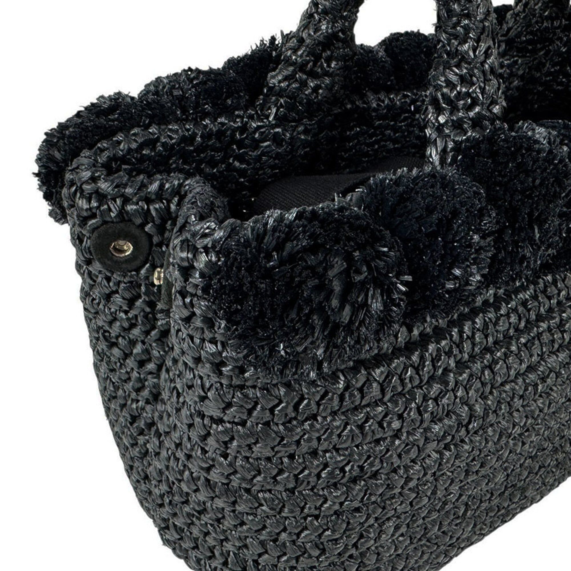 Raffia Handbag Shoulder Bag (Pre-Owned) - Prada - Modalova