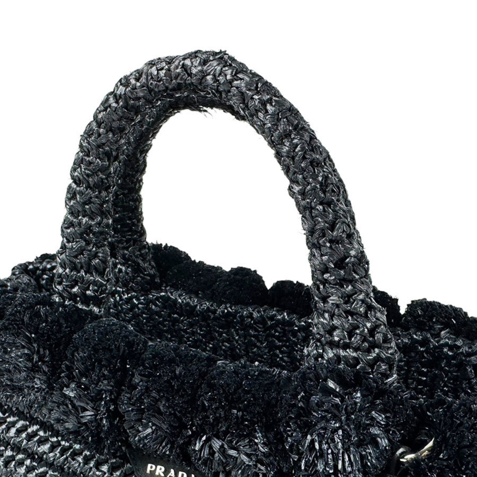 Raffia Handbag Shoulder Bag (Pre-Owned) - Prada - Modalova