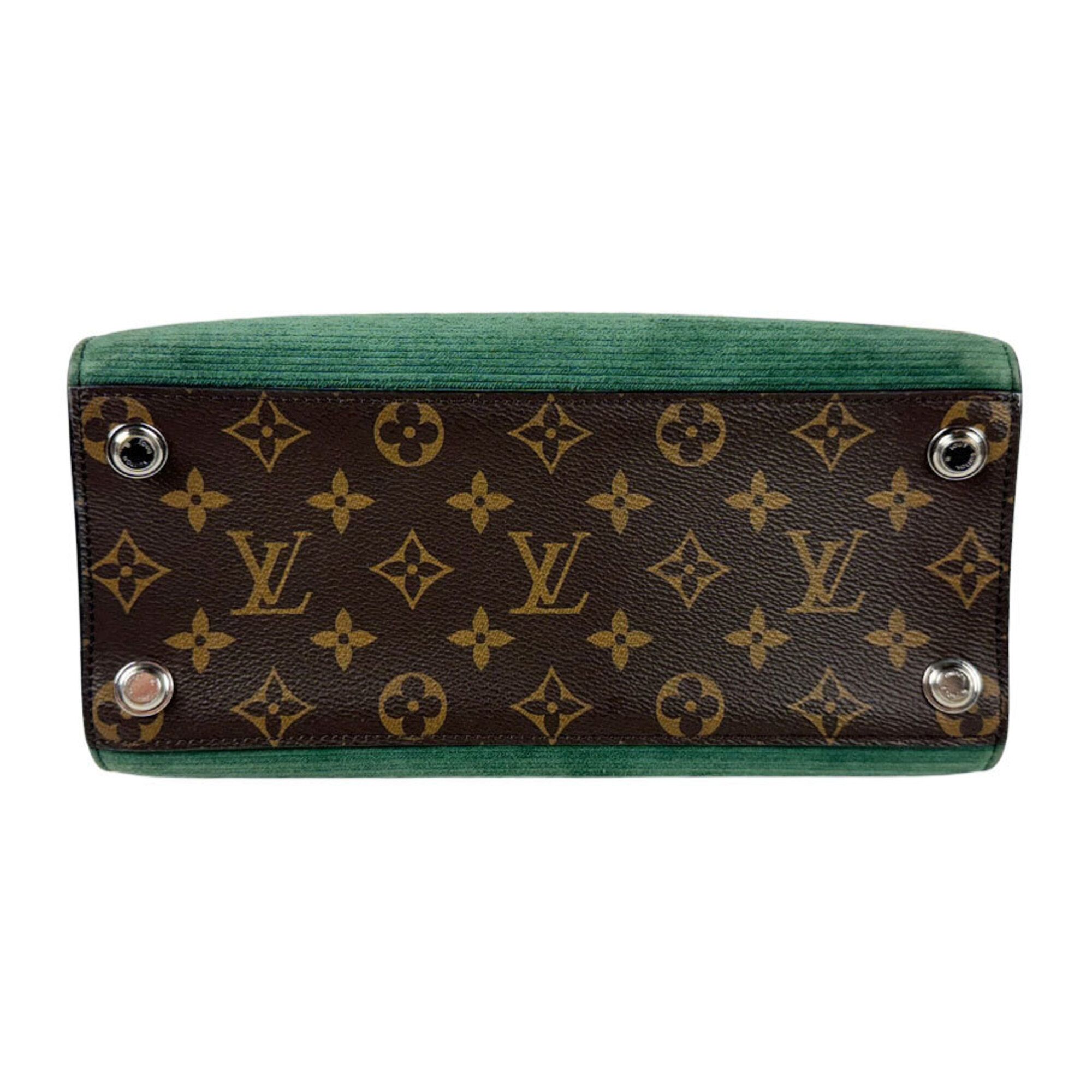 Leather Suede Handbag Shoulder Bag (Pre-Owned) - Louis Vuitton - Modalova