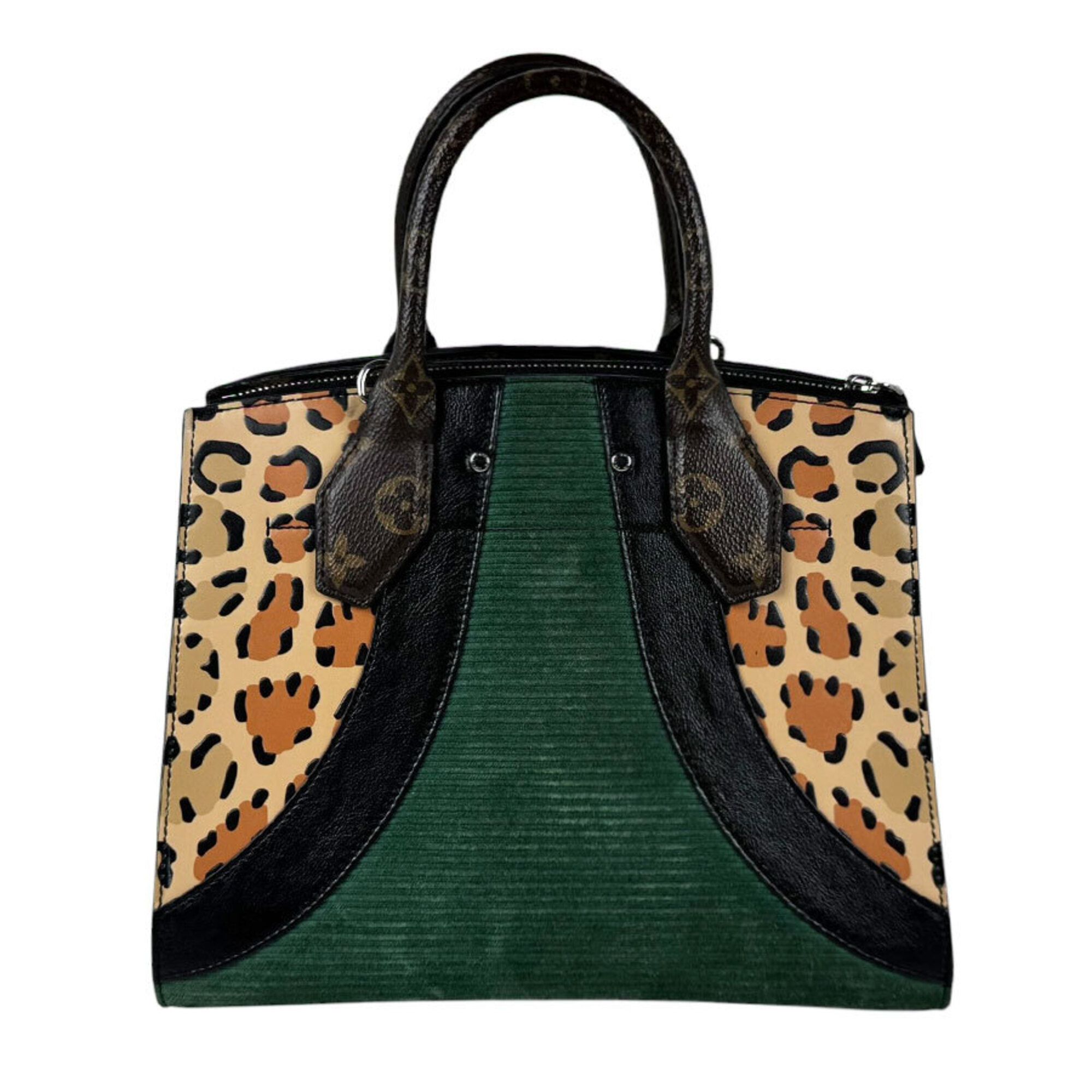 Leather Suede Handbag Shoulder Bag (Pre-Owned) - Louis Vuitton - Modalova