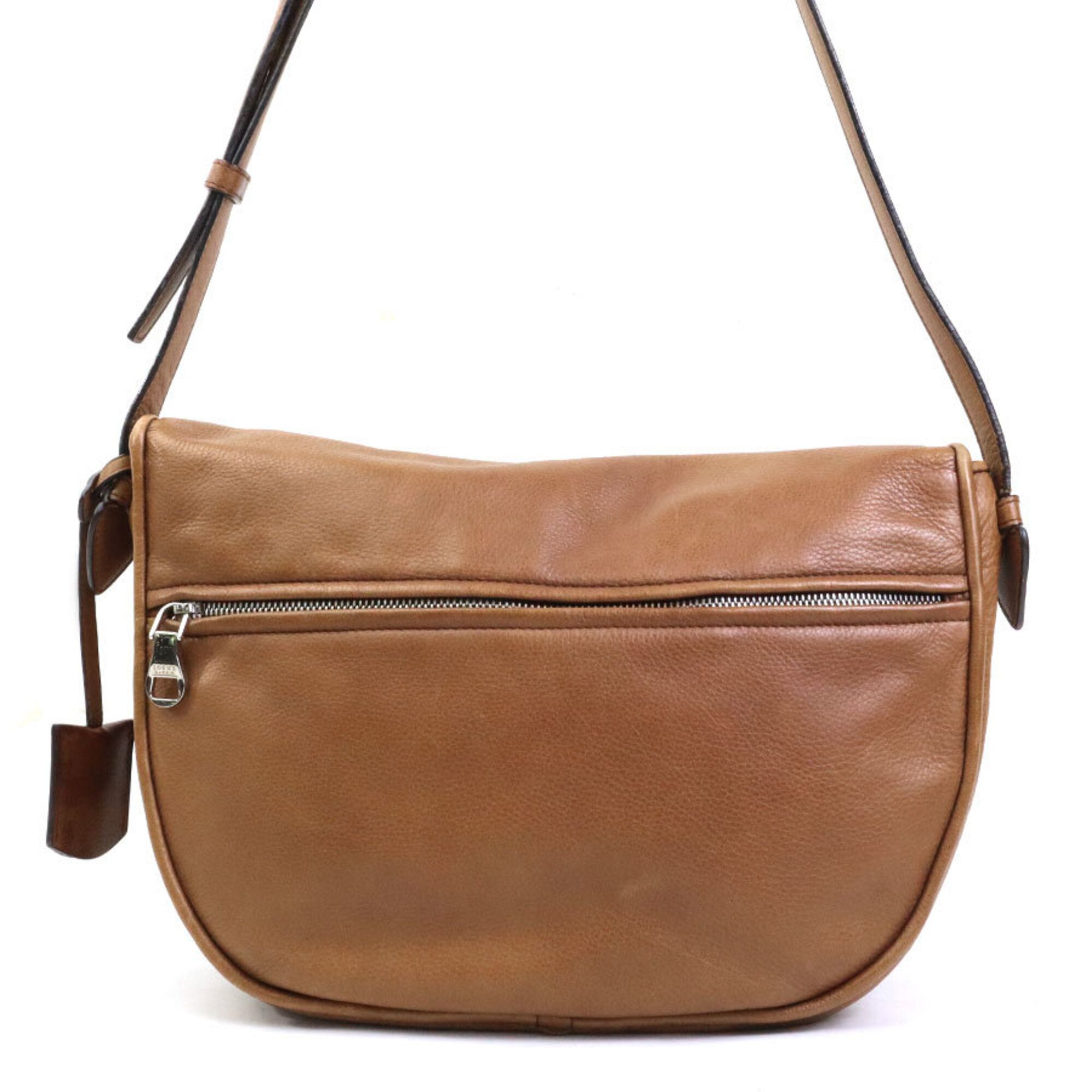 Leather Shoulder Bag (Pre-Owned) - Loewe - Modalova