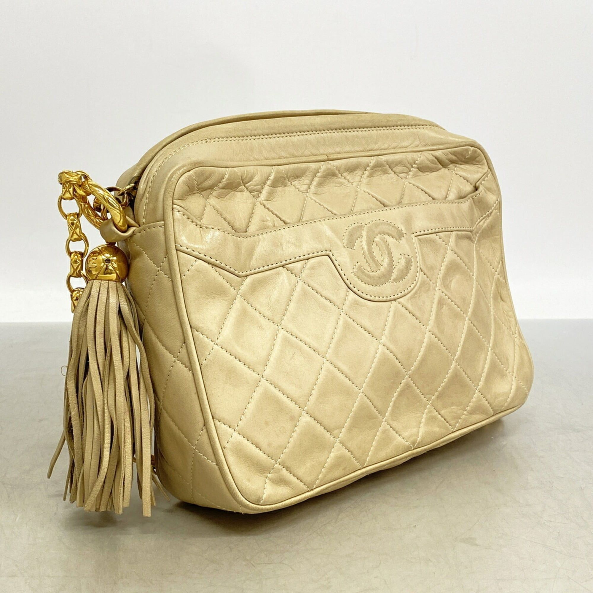 Leather Shoulder Bag (Pre-Owned) - Chanel - Modalova