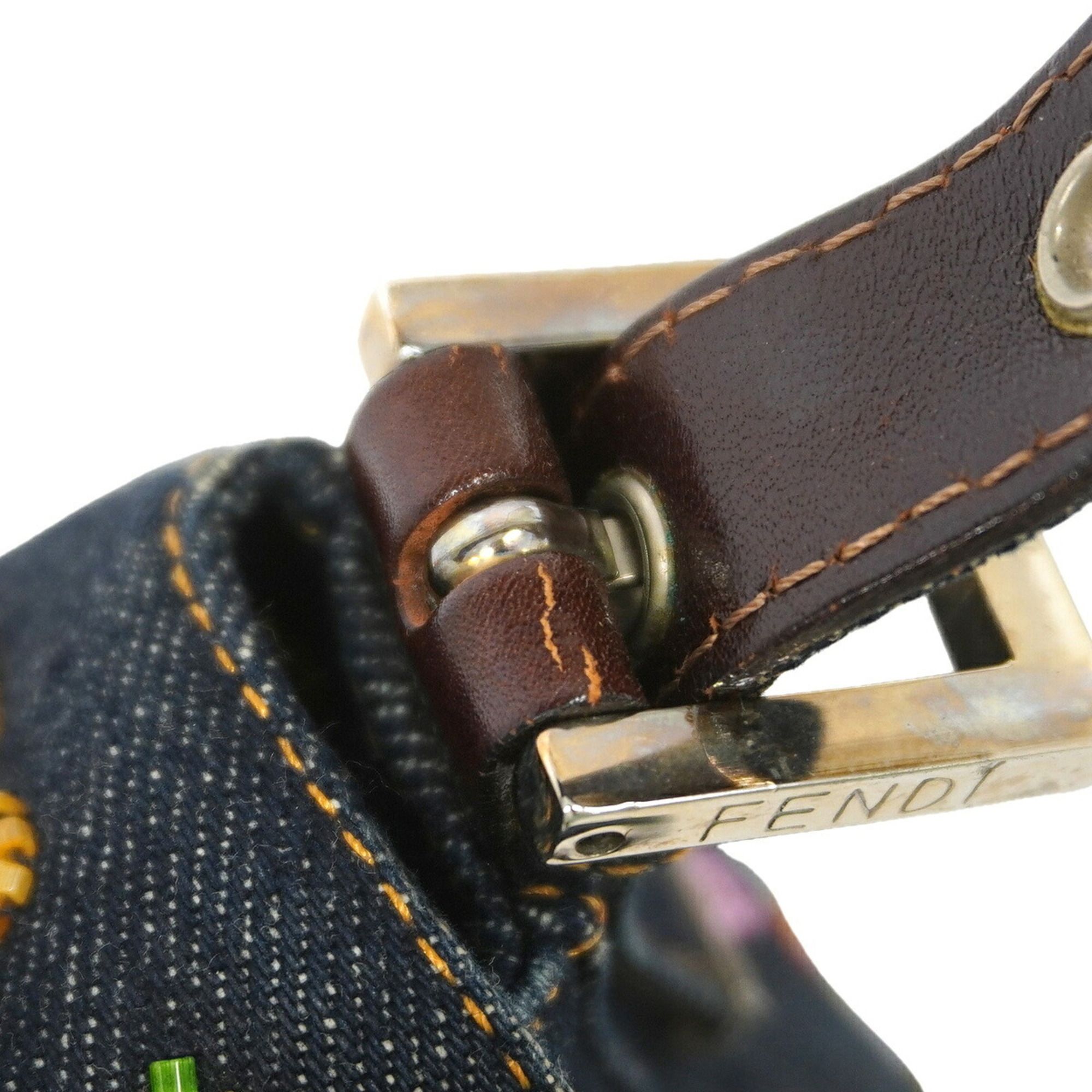 Denim Handbag (Pre-Owned) - Fendi - Modalova