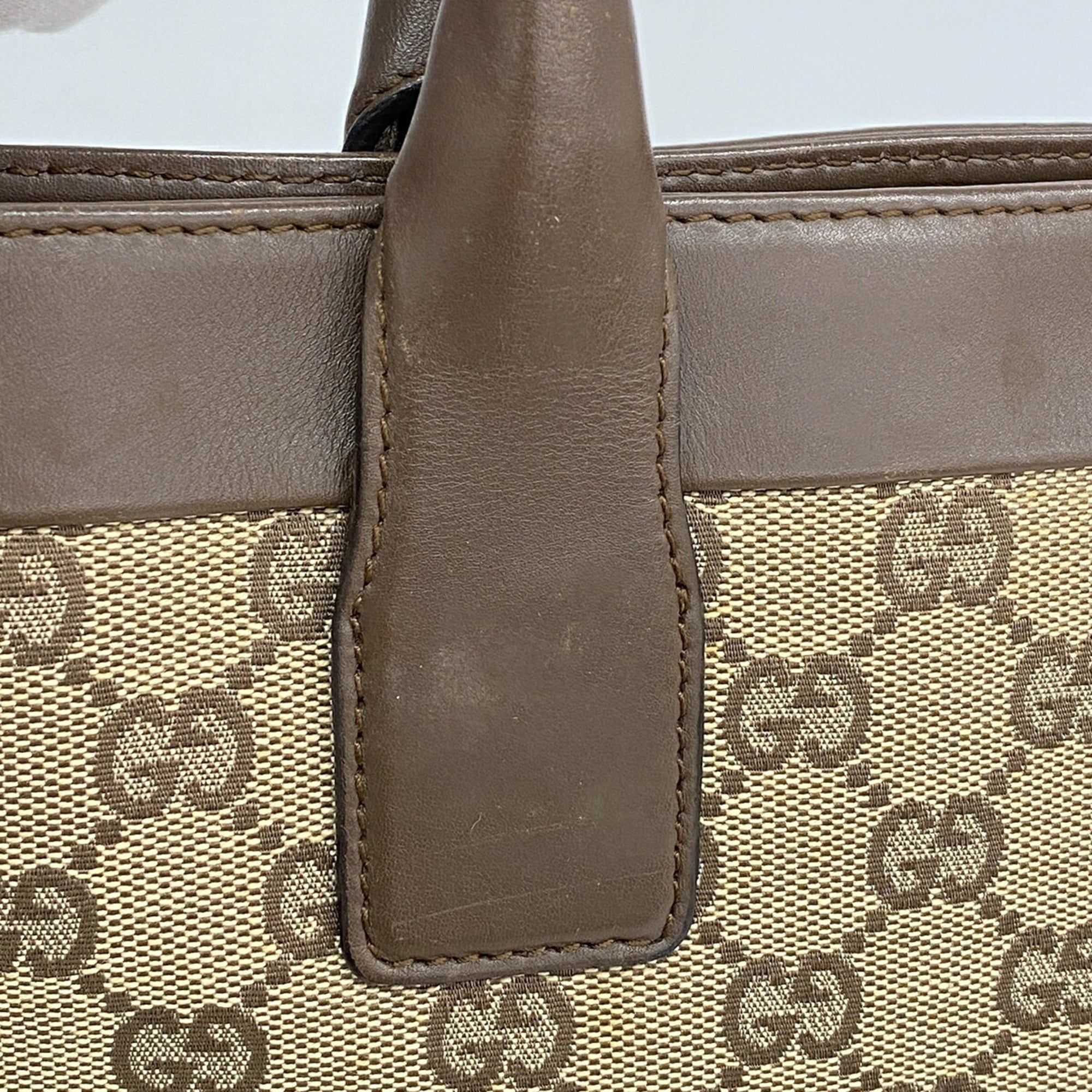 Canvas Tote Bag (Pre-Owned) - Gucci - Modalova