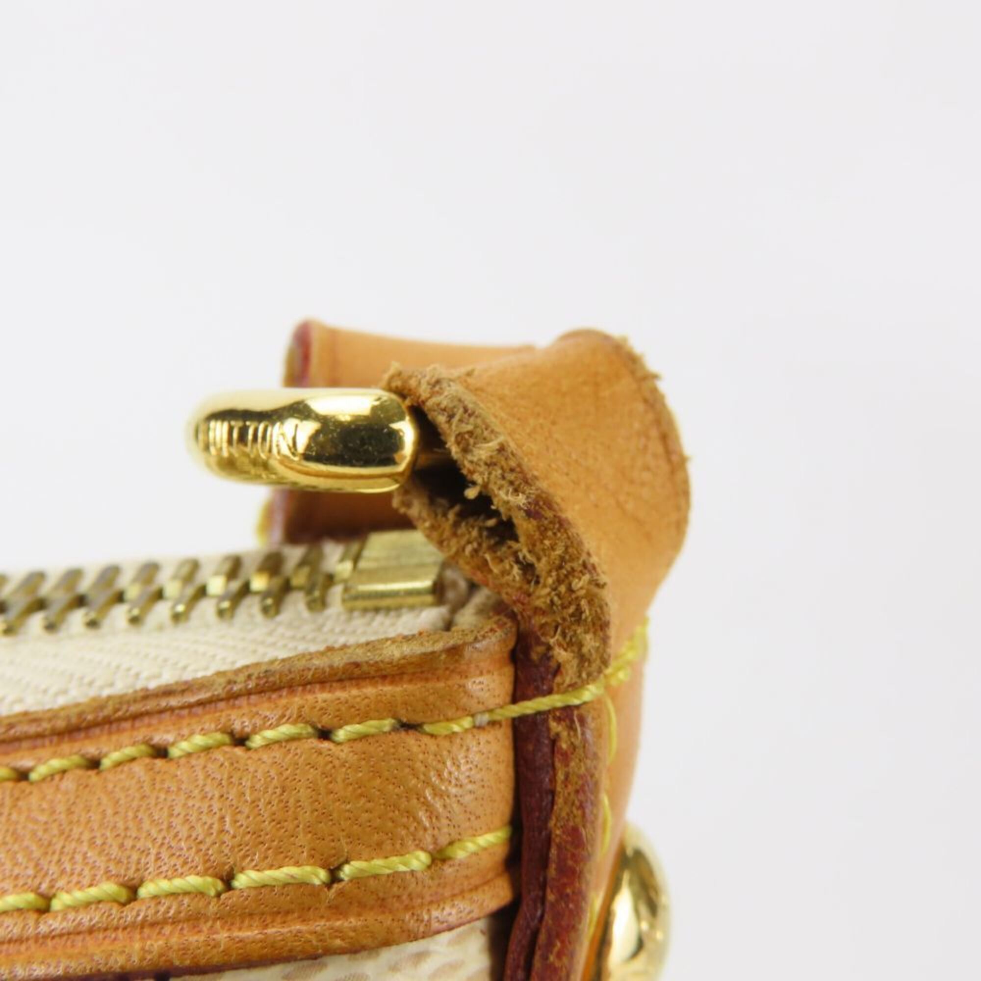 Damier Azur Leather Shoulder Bag (Pre-Owned) - Louis Vuitton - Modalova
