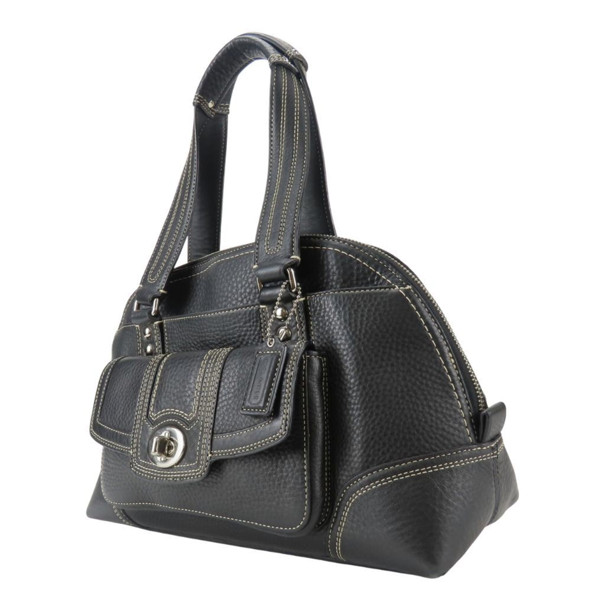 Leather Handbag (Pre-Owned) - Coach - Modalova