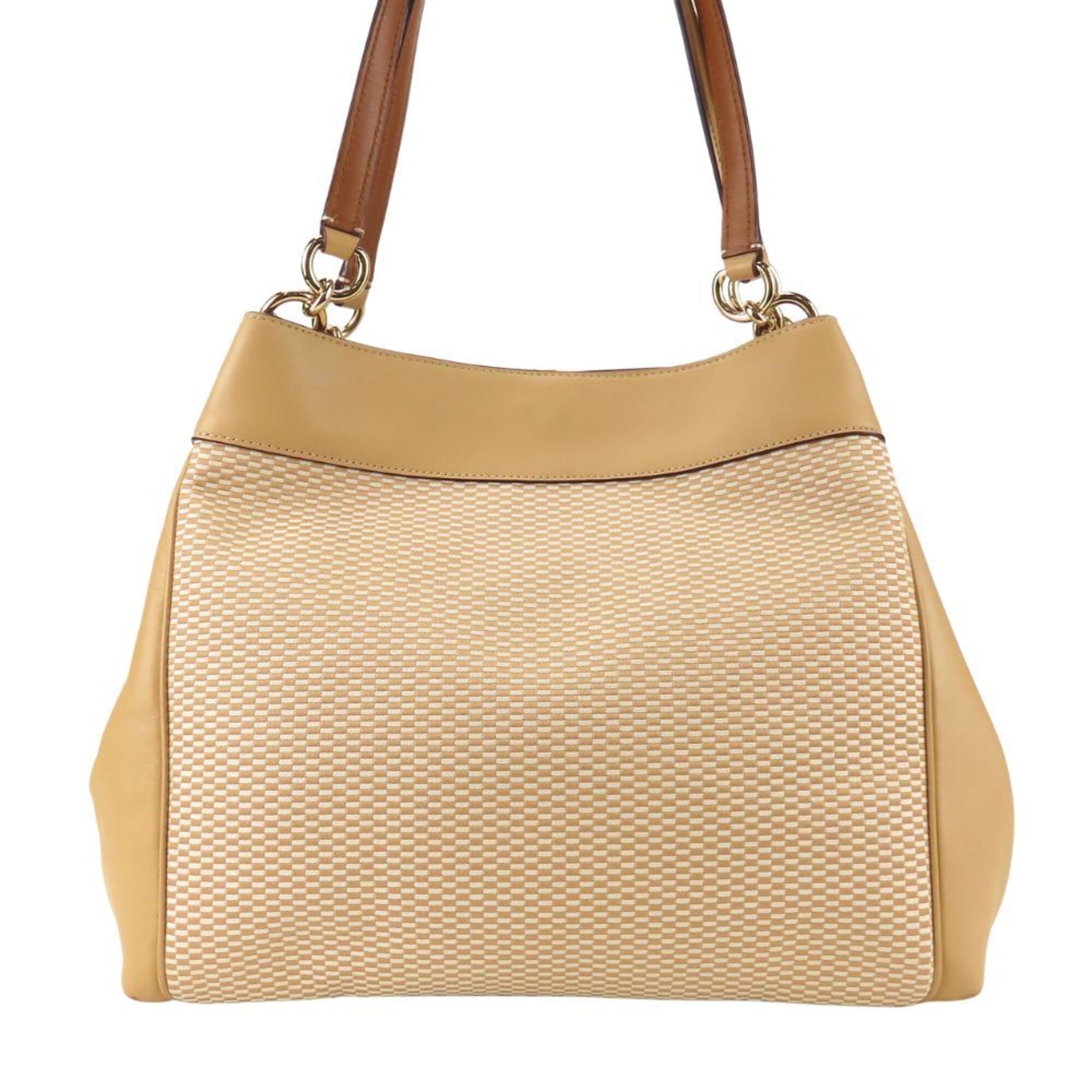 Canvas Leather Tote Bag (Pre-Owned) - Coach - Modalova