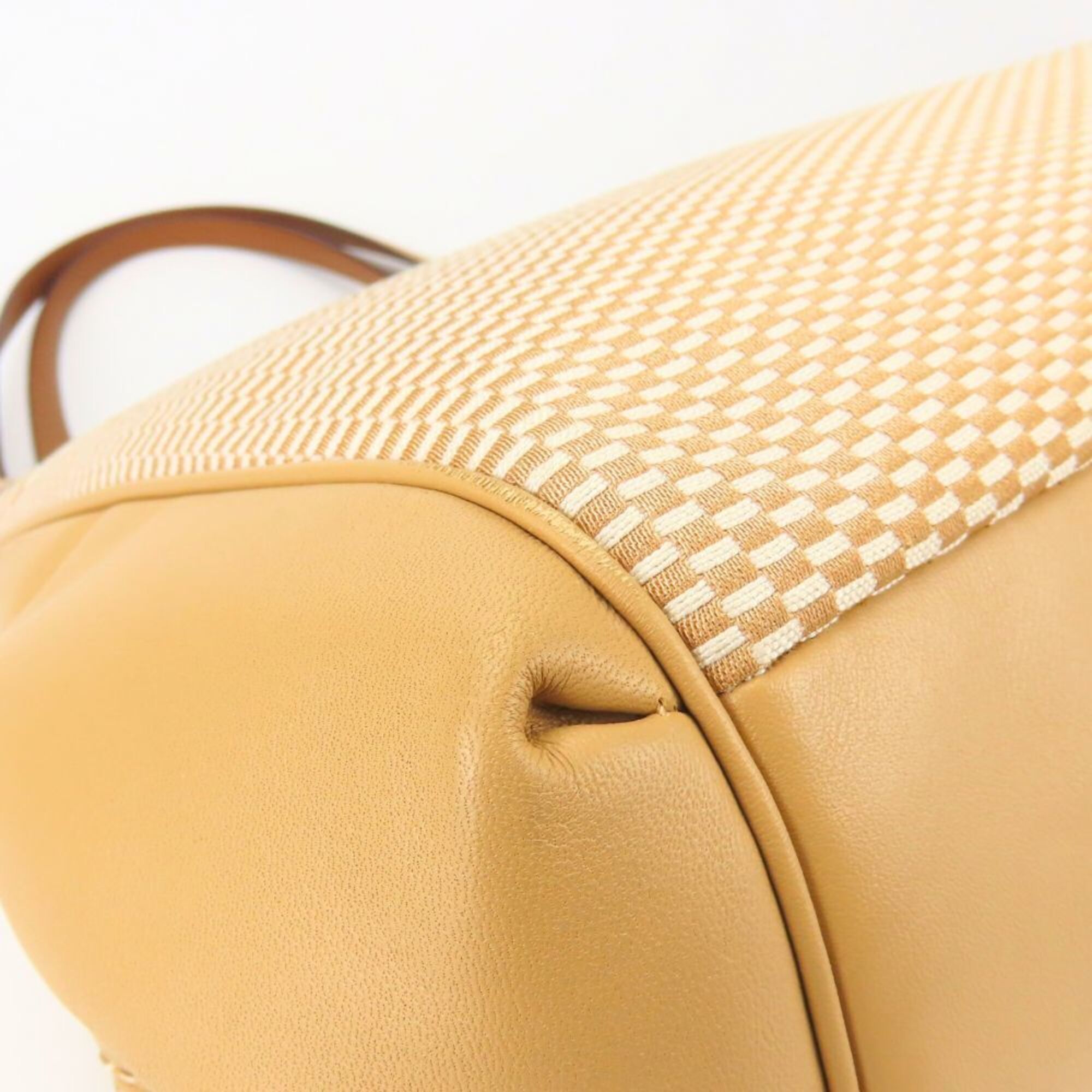 Canvas Leather Tote Bag (Pre-Owned) - Coach - Modalova