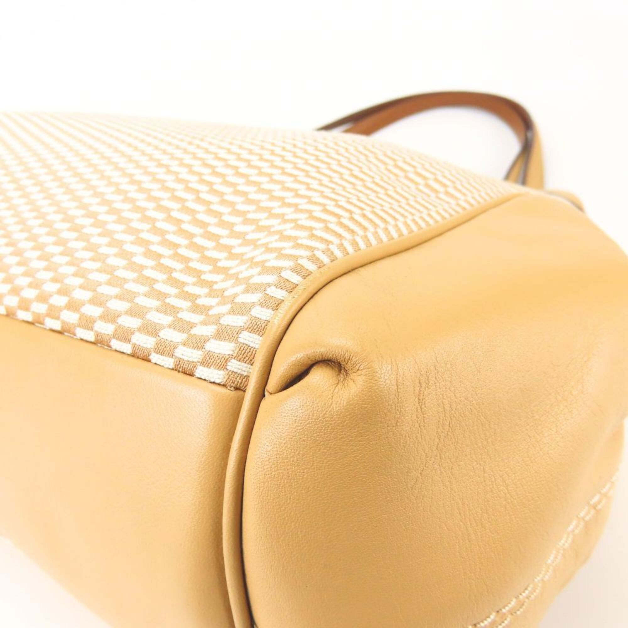 Canvas Leather Tote Bag (Pre-Owned) - Coach - Modalova