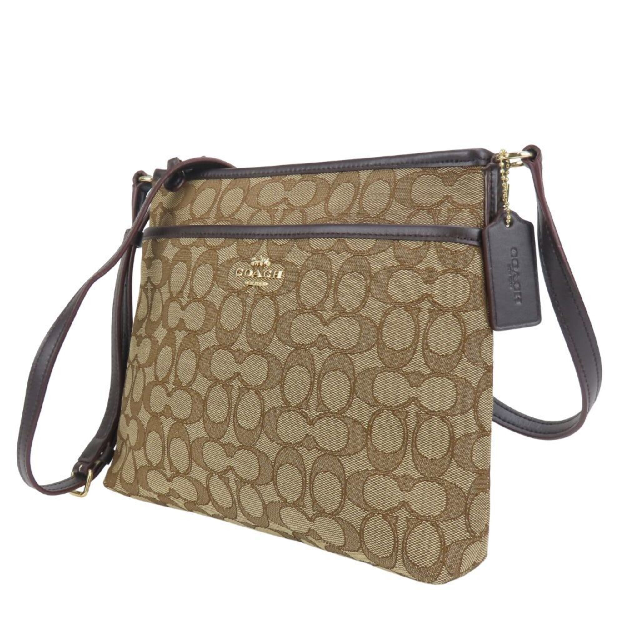 Canvas Leather Shoulder Bag (Pre-Owned) - Coach - Modalova