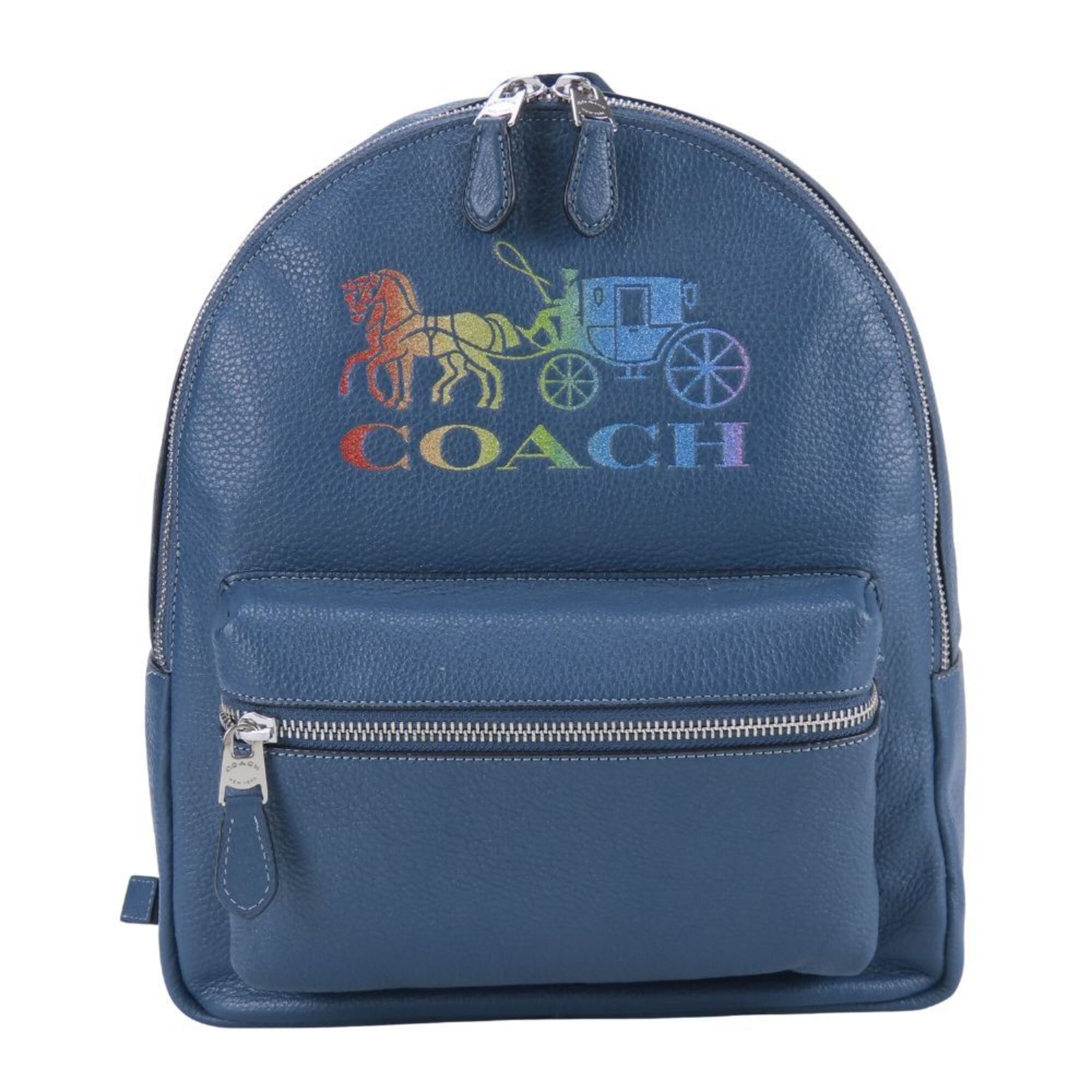 Leather Backpack (Pre-Owned) - Coach - Modalova