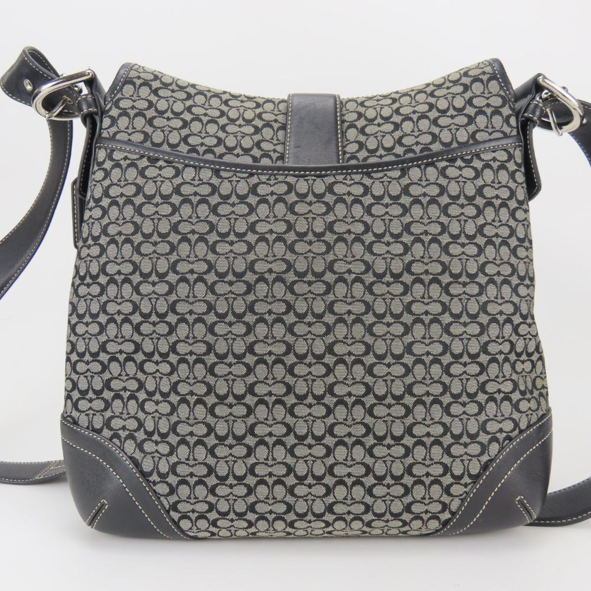 Canvas Leather Handbag (Pre-Owned) - Coach - Modalova