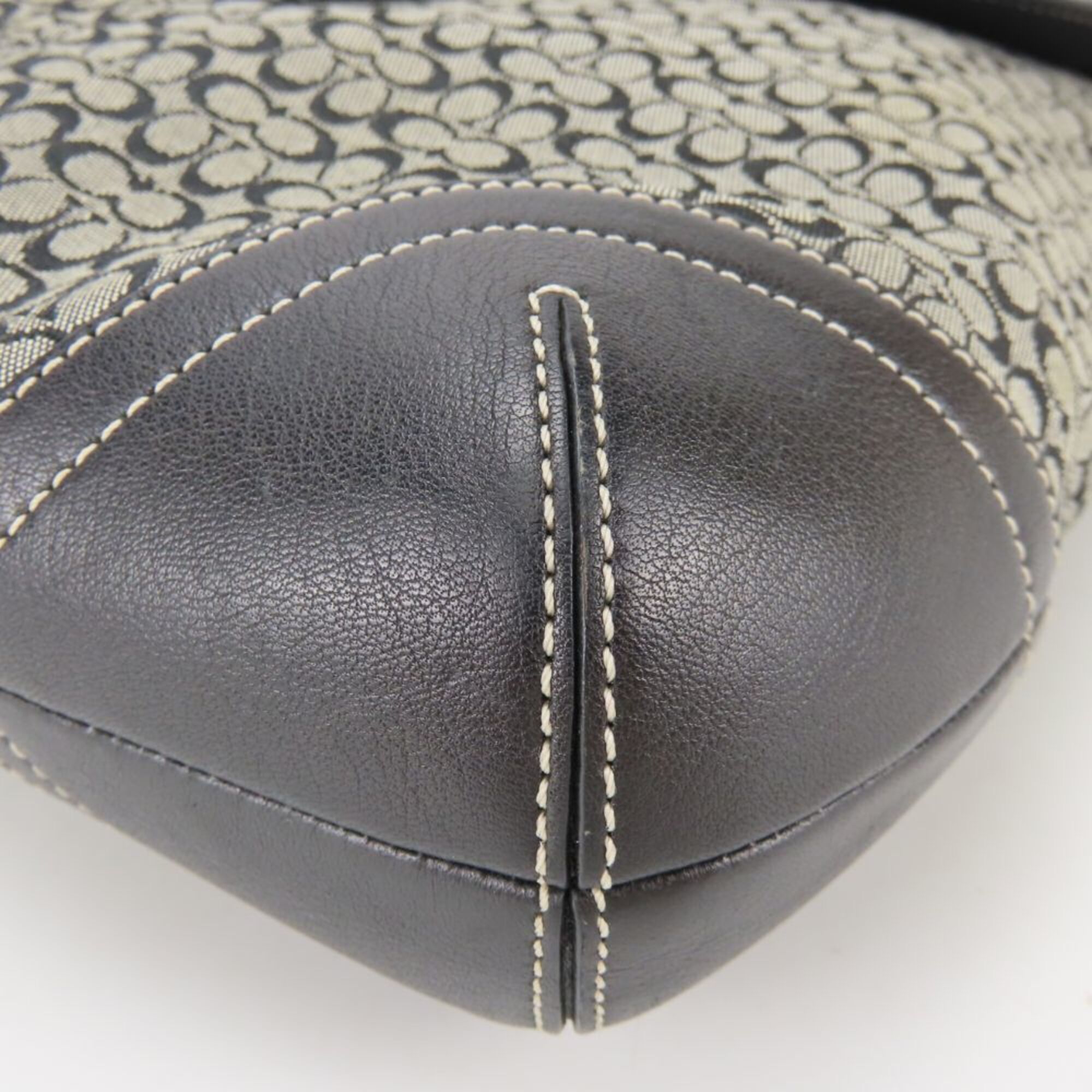 Canvas Leather Handbag (Pre-Owned) - Coach - Modalova