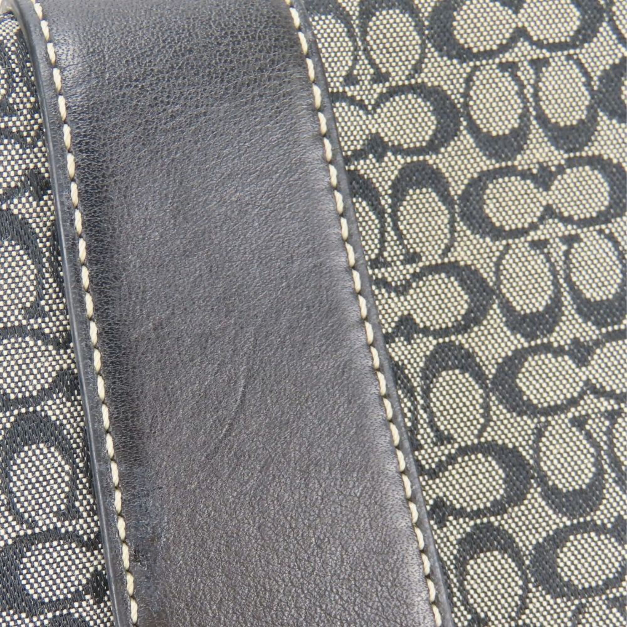 Canvas Leather Handbag (Pre-Owned) - Coach - Modalova