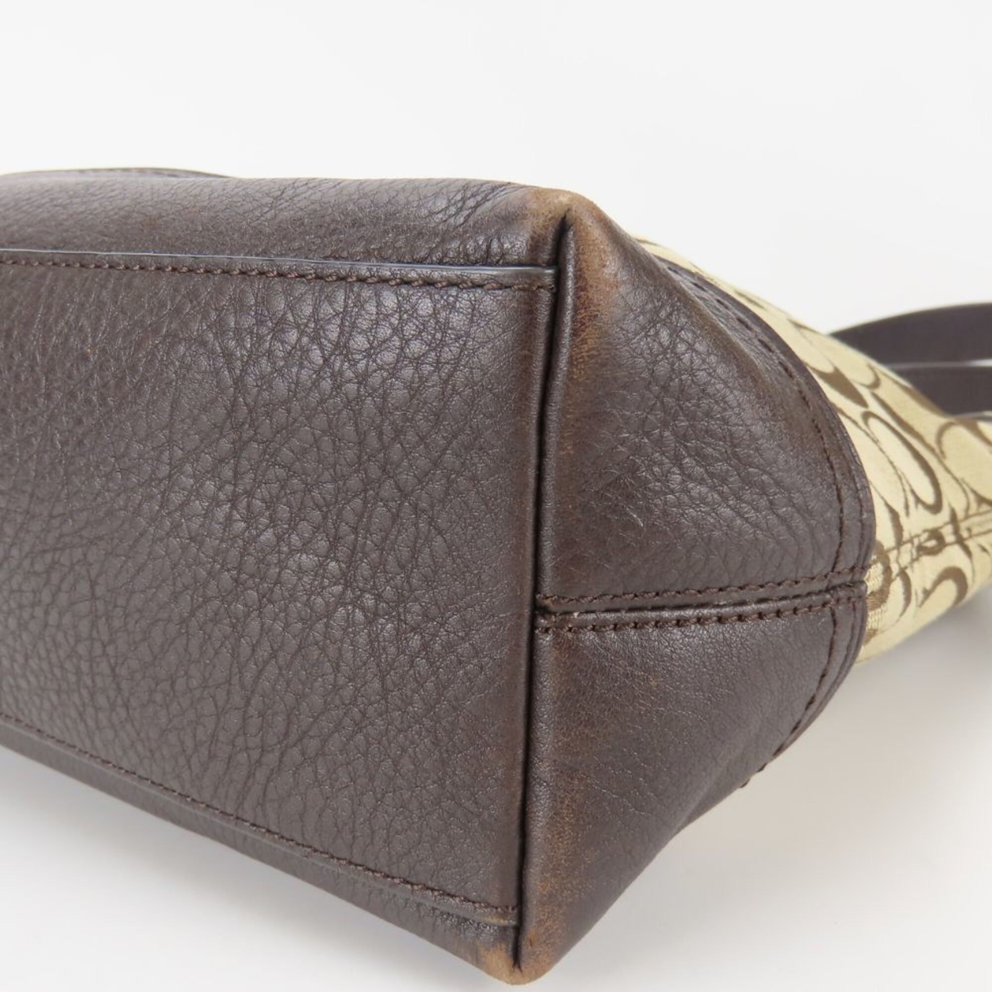 Leather Canvas Shoulder Bag (Pre-Owned) - Coach - Modalova