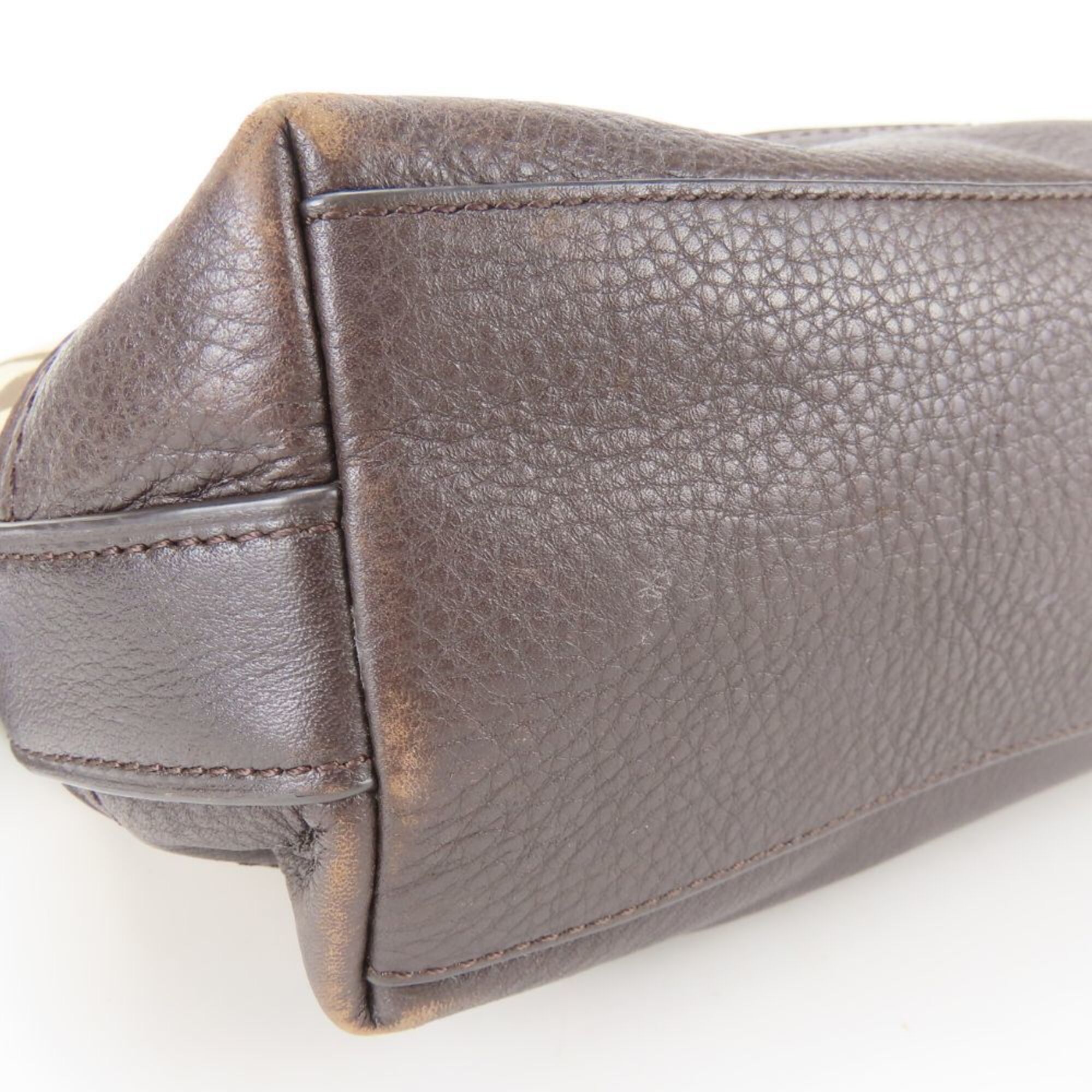 Leather Canvas Shoulder Bag (Pre-Owned) - Coach - Modalova
