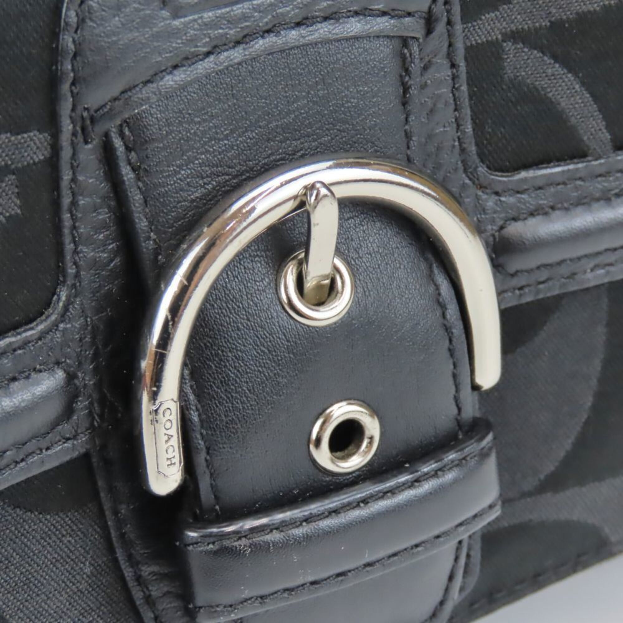 Leather Canvas Handbag (Pre-Owned) - Coach - Modalova