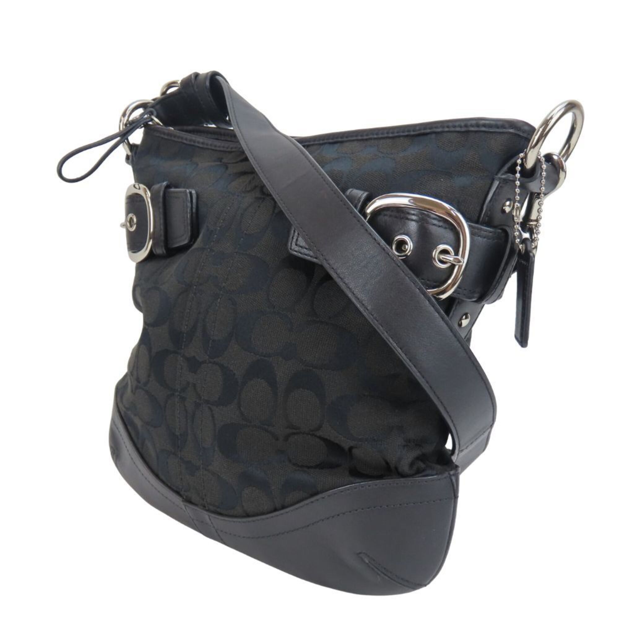 Canvas Leather Shoulder Bag (Pre-Owned) - Coach - Modalova
